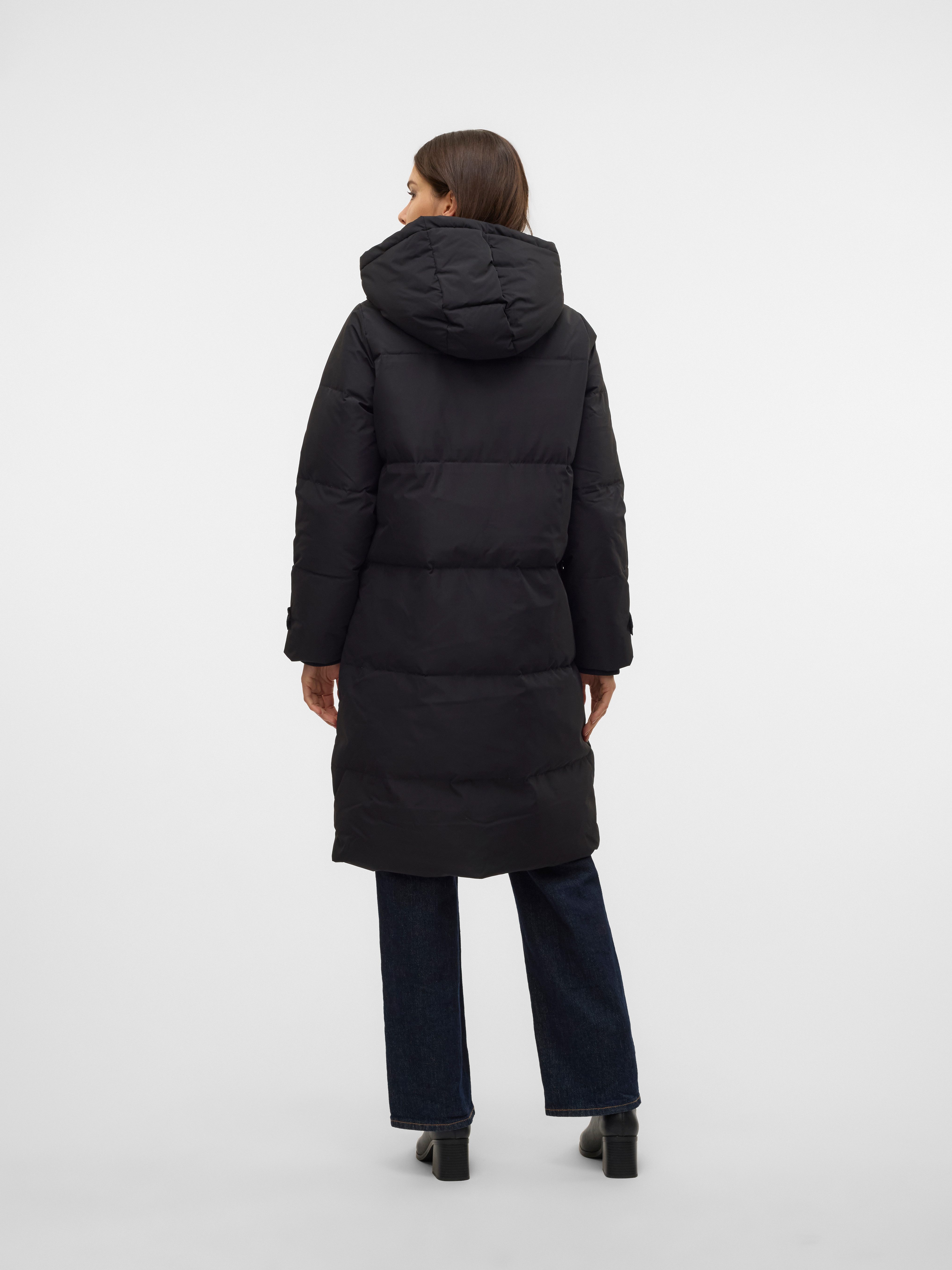 Vero Moda Gewatteerde jas VMLEONIEANNE LONG DOWN COAT GA NOOS