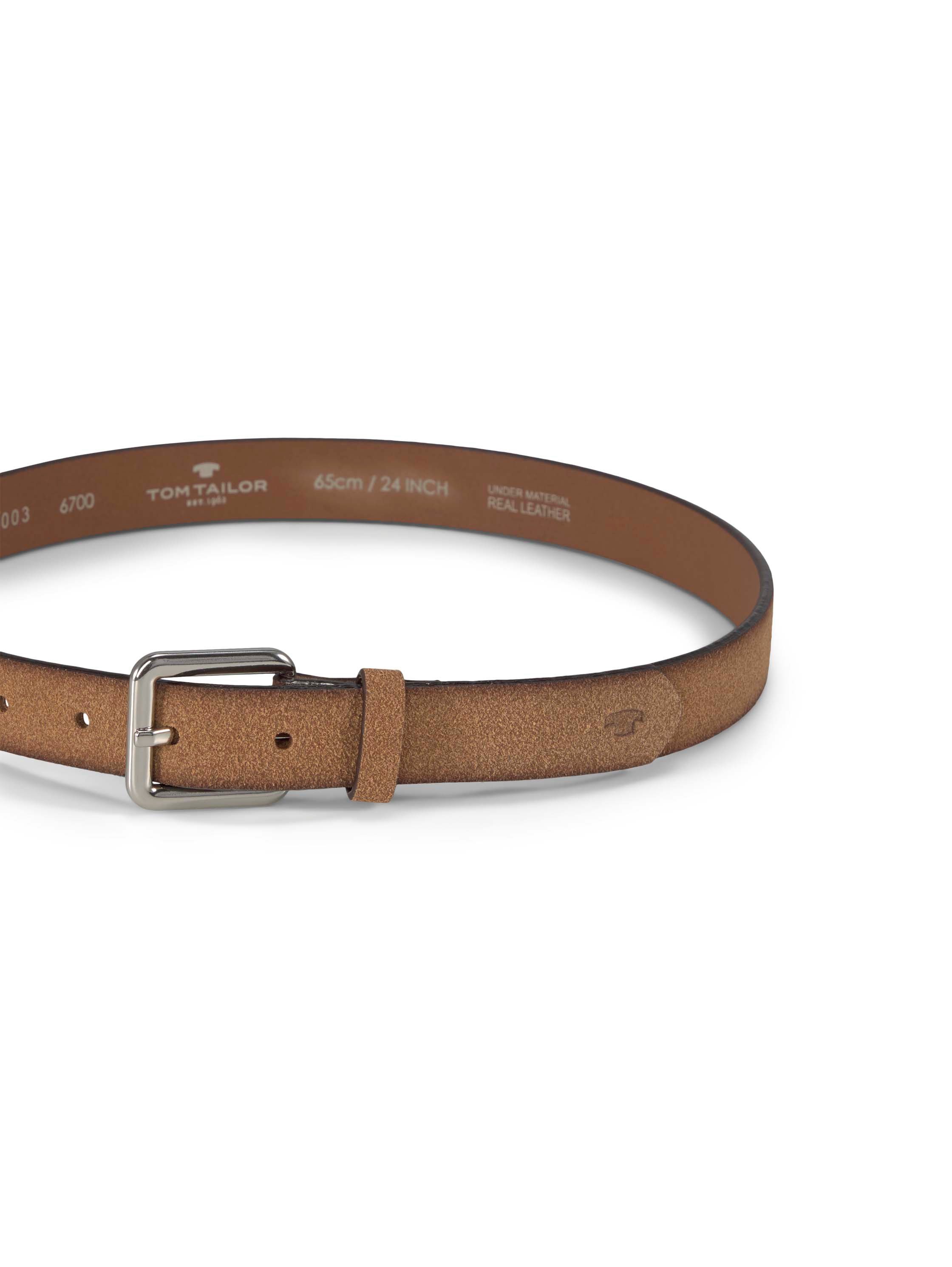 Tom Tailor Synthetische riem TTDAISY 2,5 cm brede kinderriem, meisjes, in velourslederlook