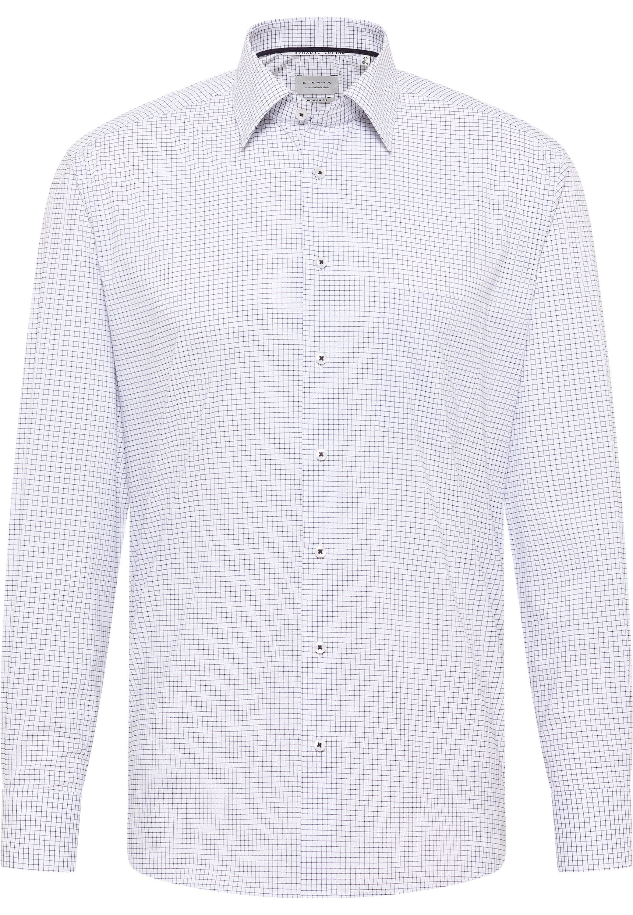 Eterna Overhemd met lange mouwen MODERN FIT NON IRON (strijkvrij)