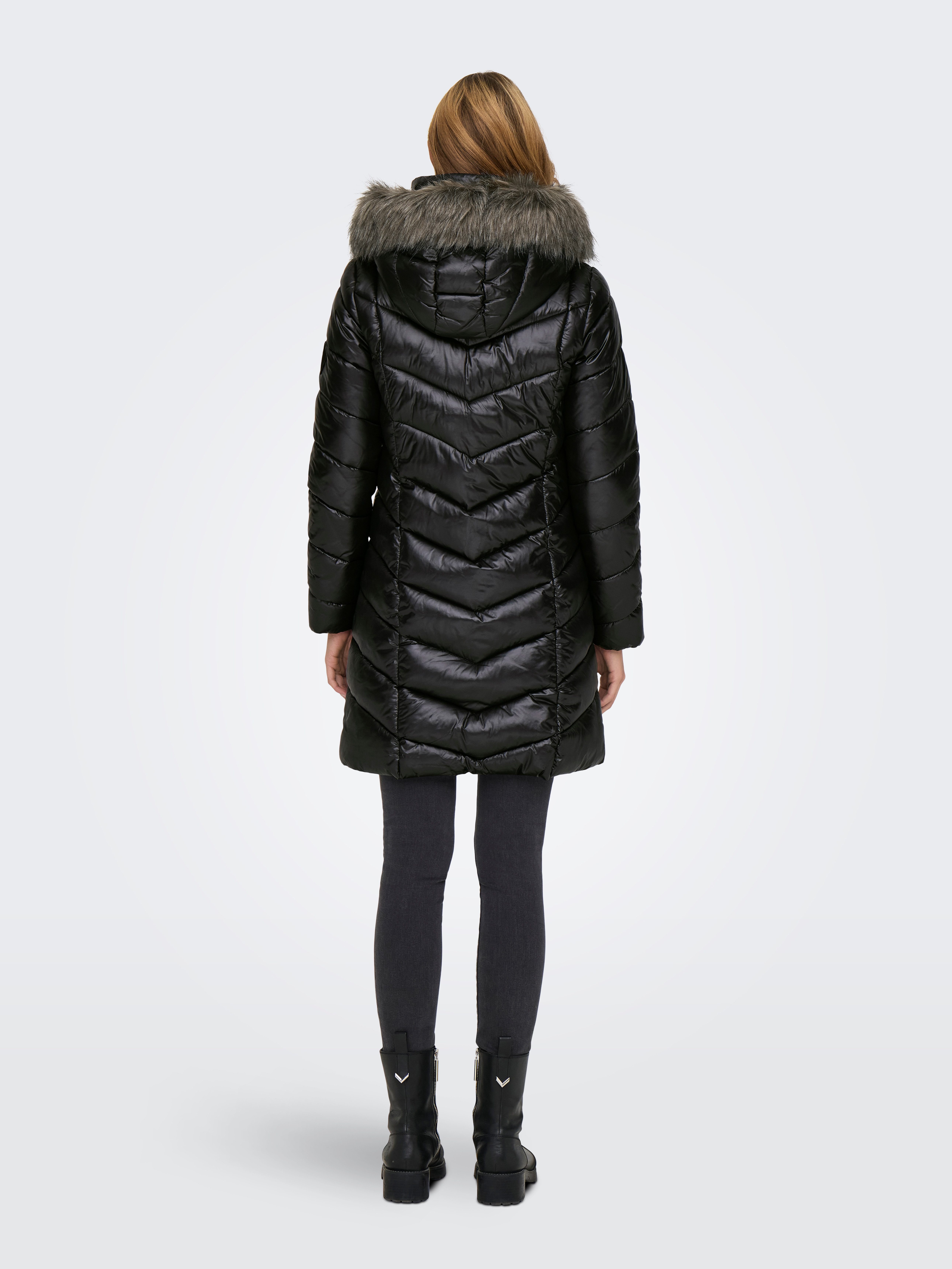 Only Gewatteerde jas ONLFEVER PUFFER COAT LIFE CC OTW
