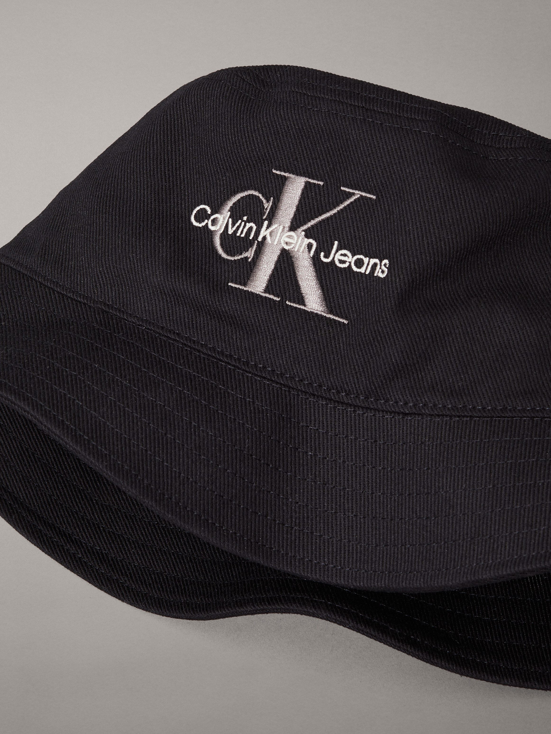 Calvin Klein Vissershoed MONOLOGO EMBROIDERY BUCKET HAT