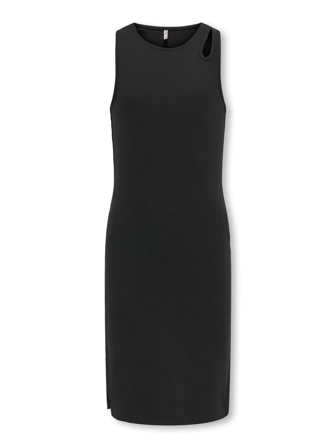 KIDS ONLY Jerseyjurk KOGBELFAST LIFE SL MIDI C O DRESS FF JRS