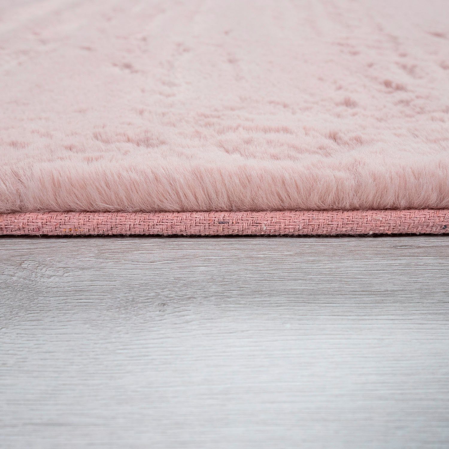 Paco Home Vachtvloerkleed Rabbit 780 Imitatiebont, voelt als konijnenbont, een heerlijk zacht vloerkleed, unikleuren