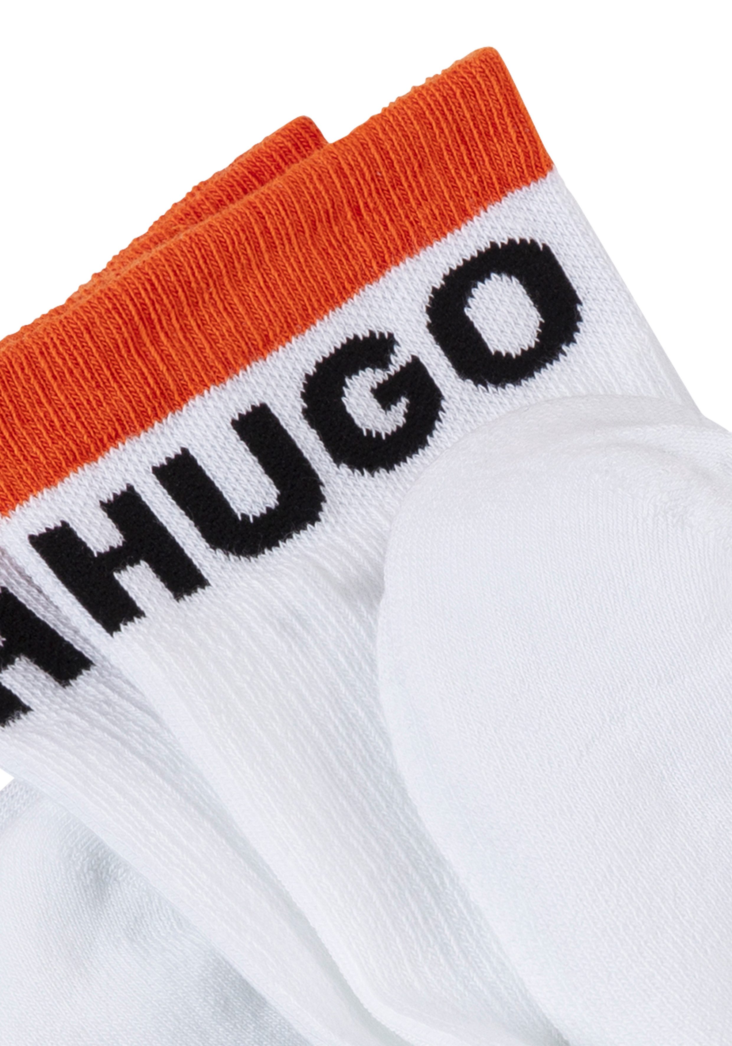 HUGO underwear Sokken 5P QS RAINBOW CC W met contrastkleurige strepen (set 5 paar 5er)