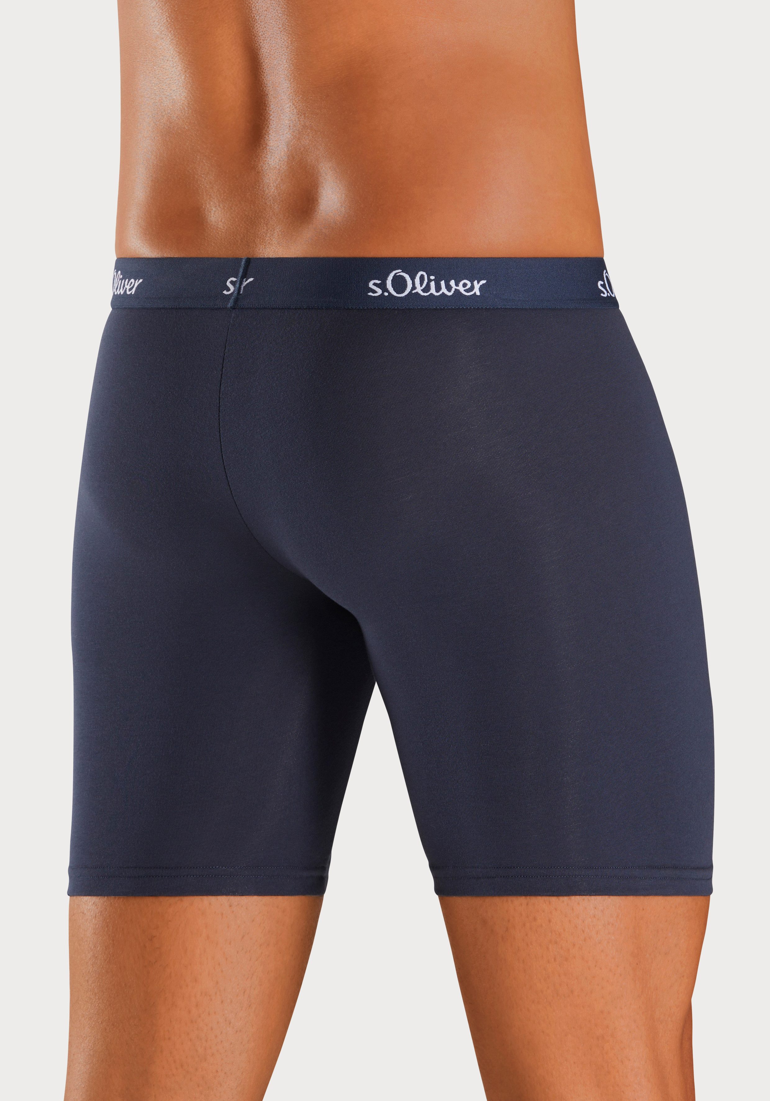 s.Oliver RED LABEL Beachwear Boxershort voor heren (set, 3 stuks)