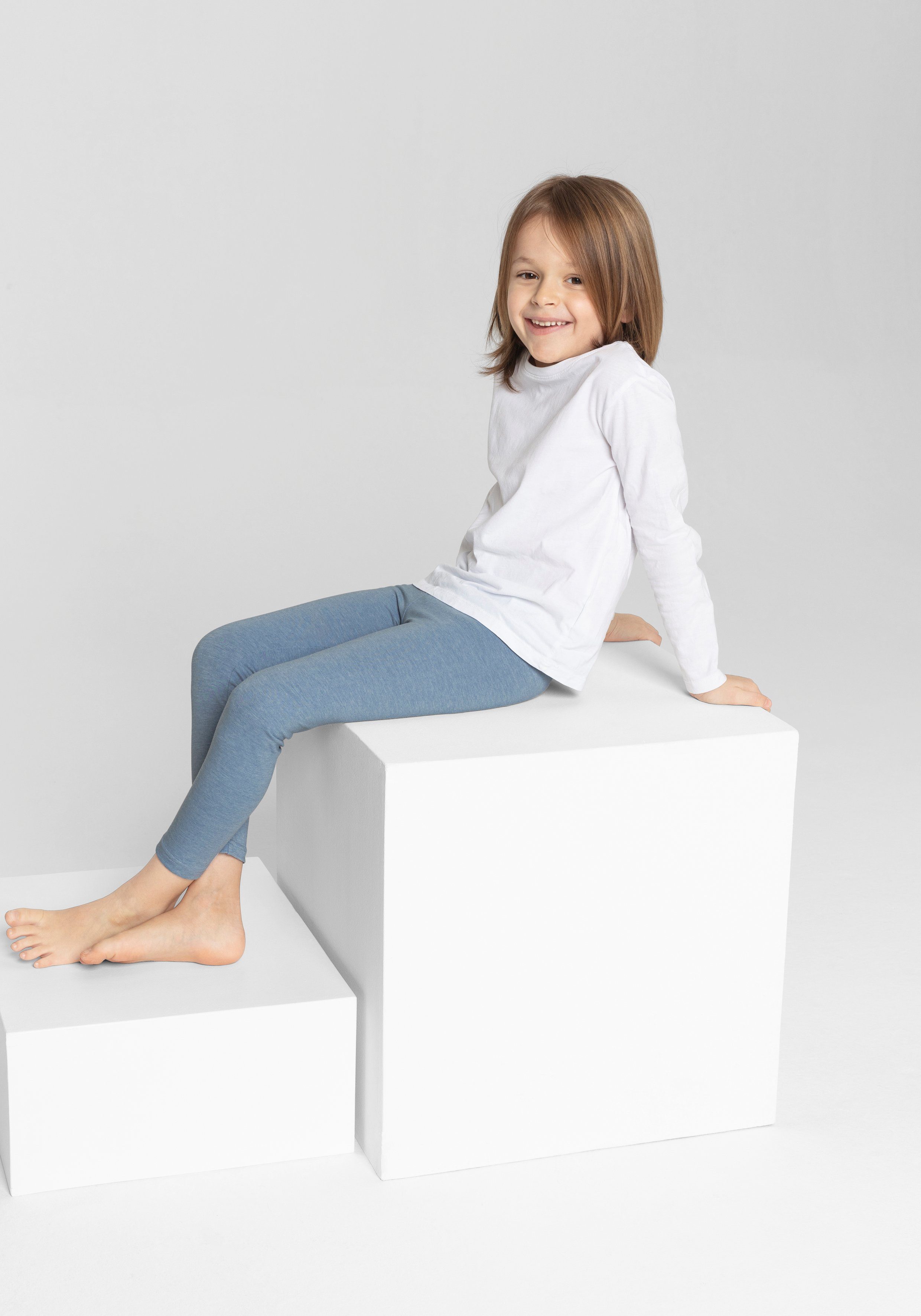 H.I.S Legging Basic in een set van 2 (set, 2-delig)