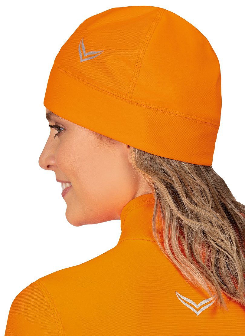 Trigema Gebreide muts TRIGEMA muts met reflecterend logo (1 stuk)