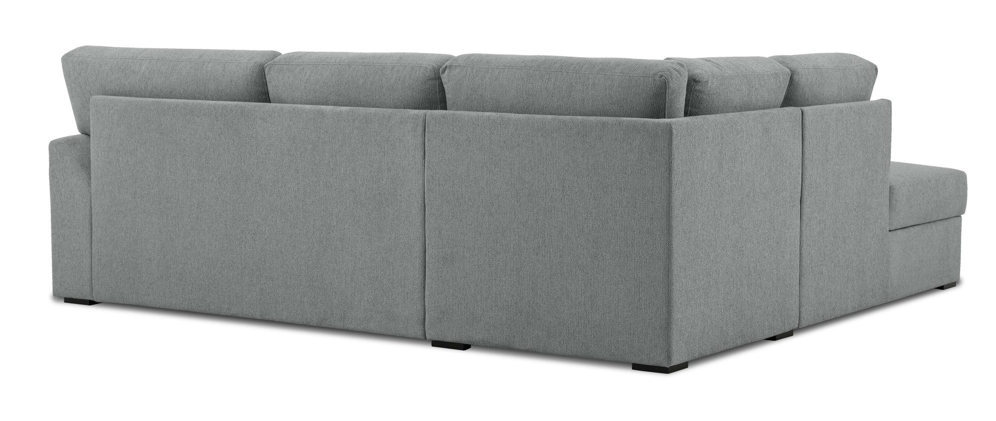 Home affaire Hoekbank Citry Breedte 242 cm, chenille, bedfunctie, bedlade, L-vorm