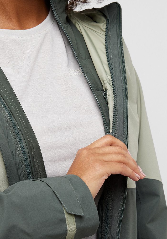 Jack Wolfskin Functioneel 3-in-1-jack GLAABACH 3-in-1 JKT W