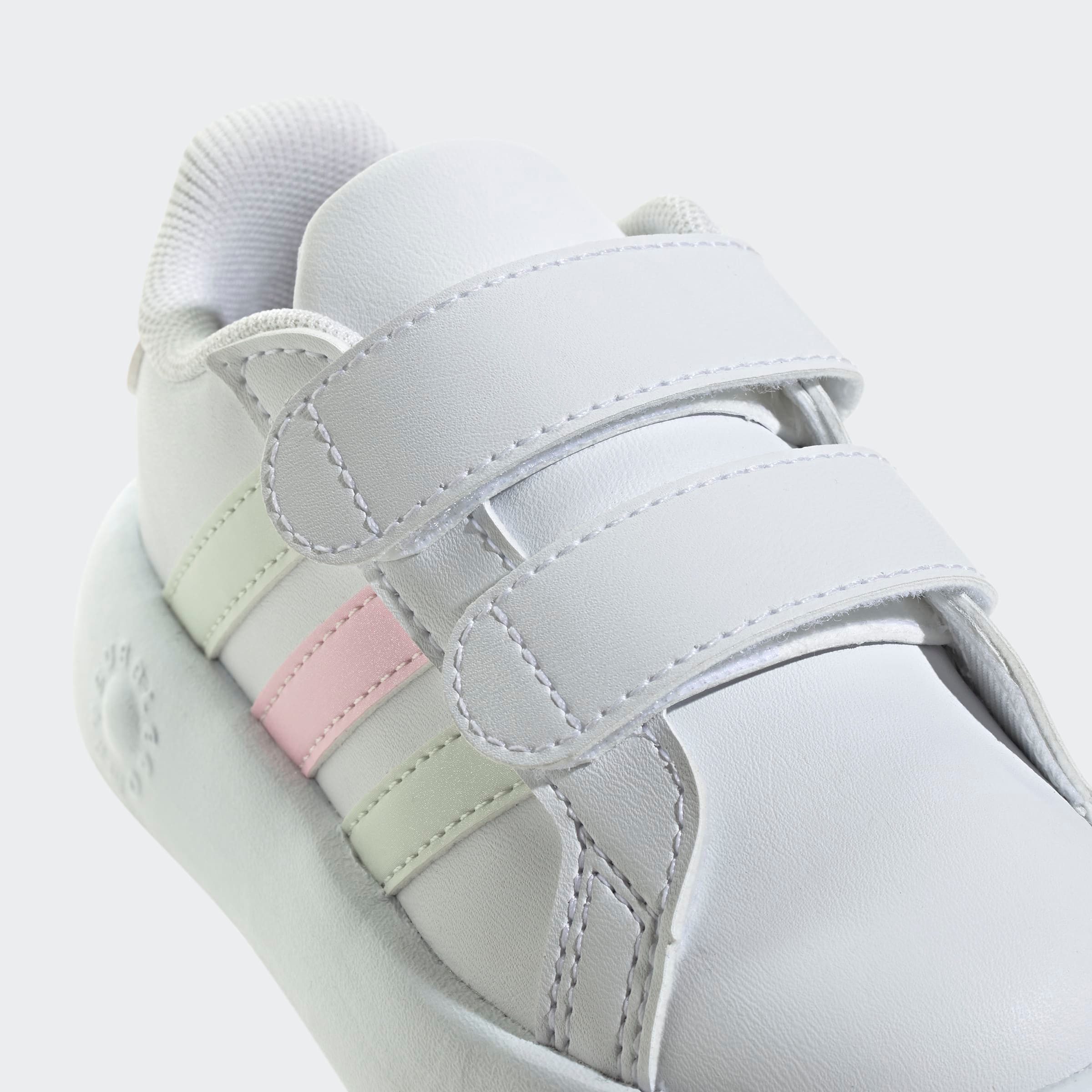 adidas Sportswear Klittenbandschoenen GRAND COURT 2.0 KIDS Design geïnspireerd op de adidas Superstar, voor kinderen