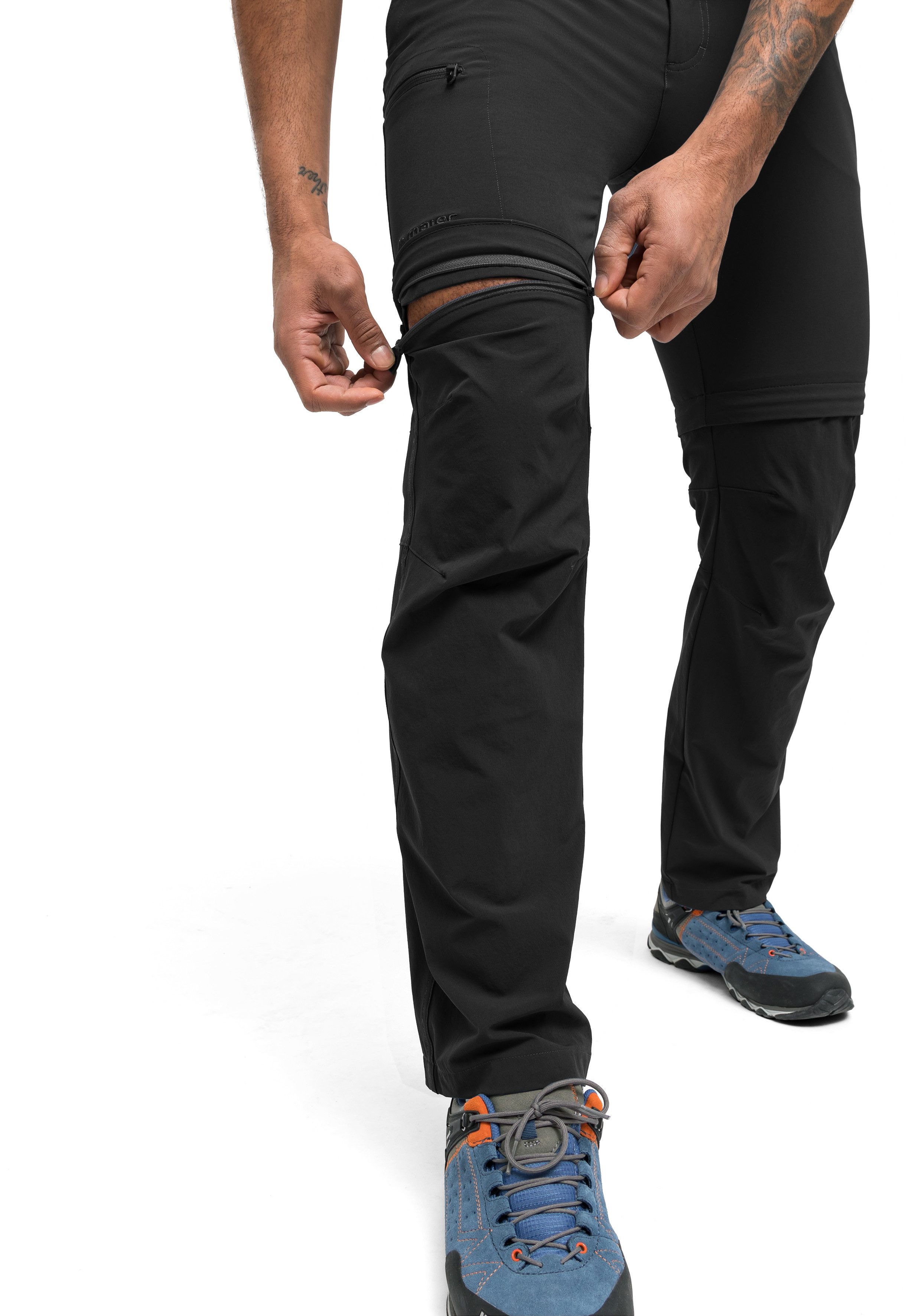 Maier Sports Functionele broek Tajo 2 Heren wandelbroek, afritsbare outdoorbroek, 4 zakken, regular fit