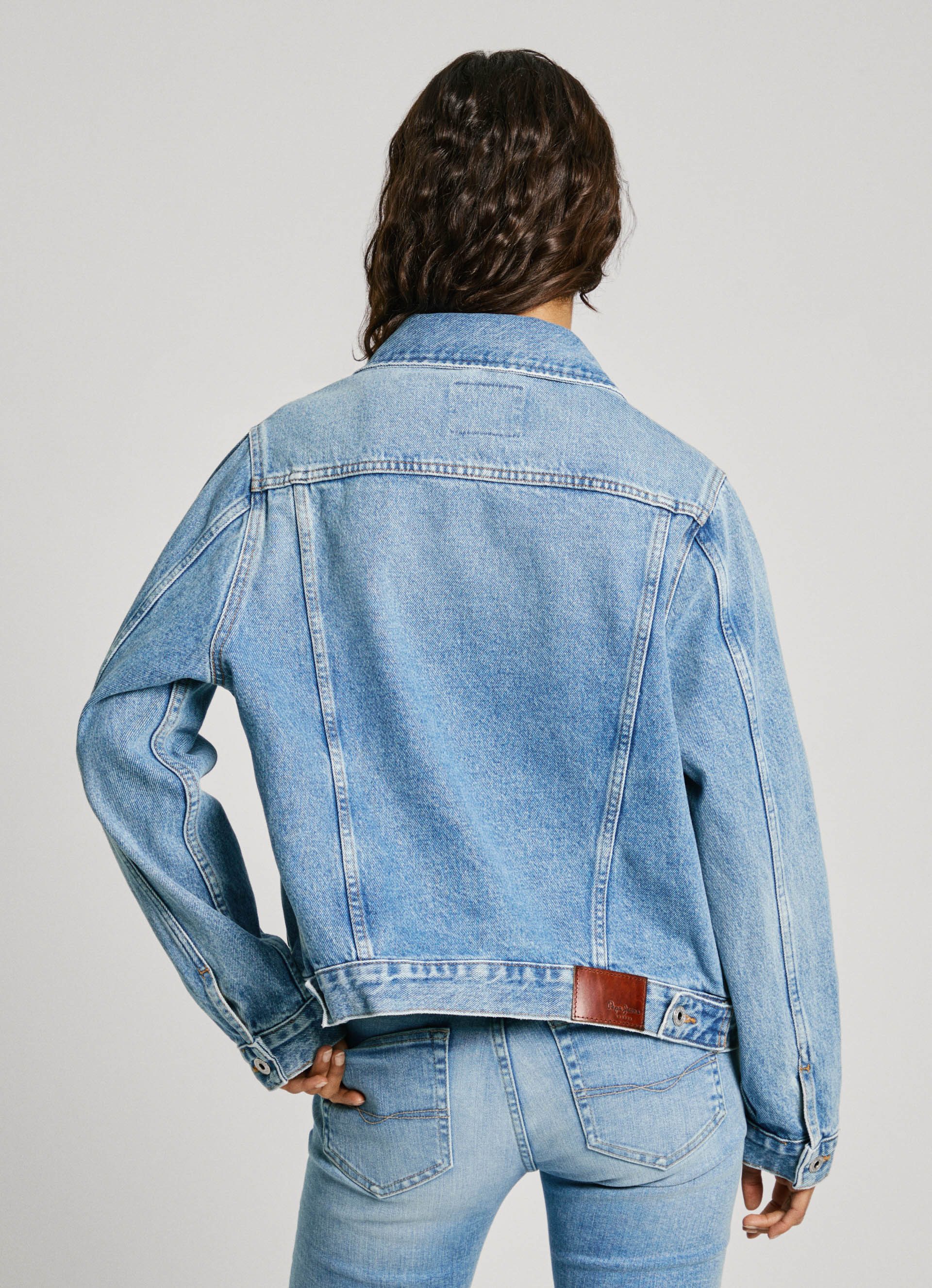 Pepe Jeans jack REGULAR JACKET in authentieke denimkwaliteit