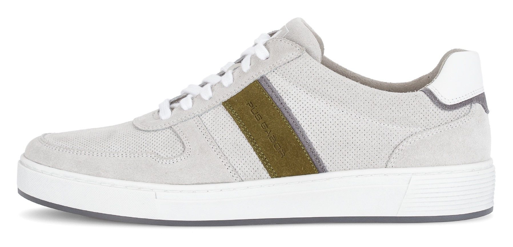 Pius Gabor Sneakers , vrijetijdsschoen, lage schoen, veterschoen met contrastafwerking, breedte g