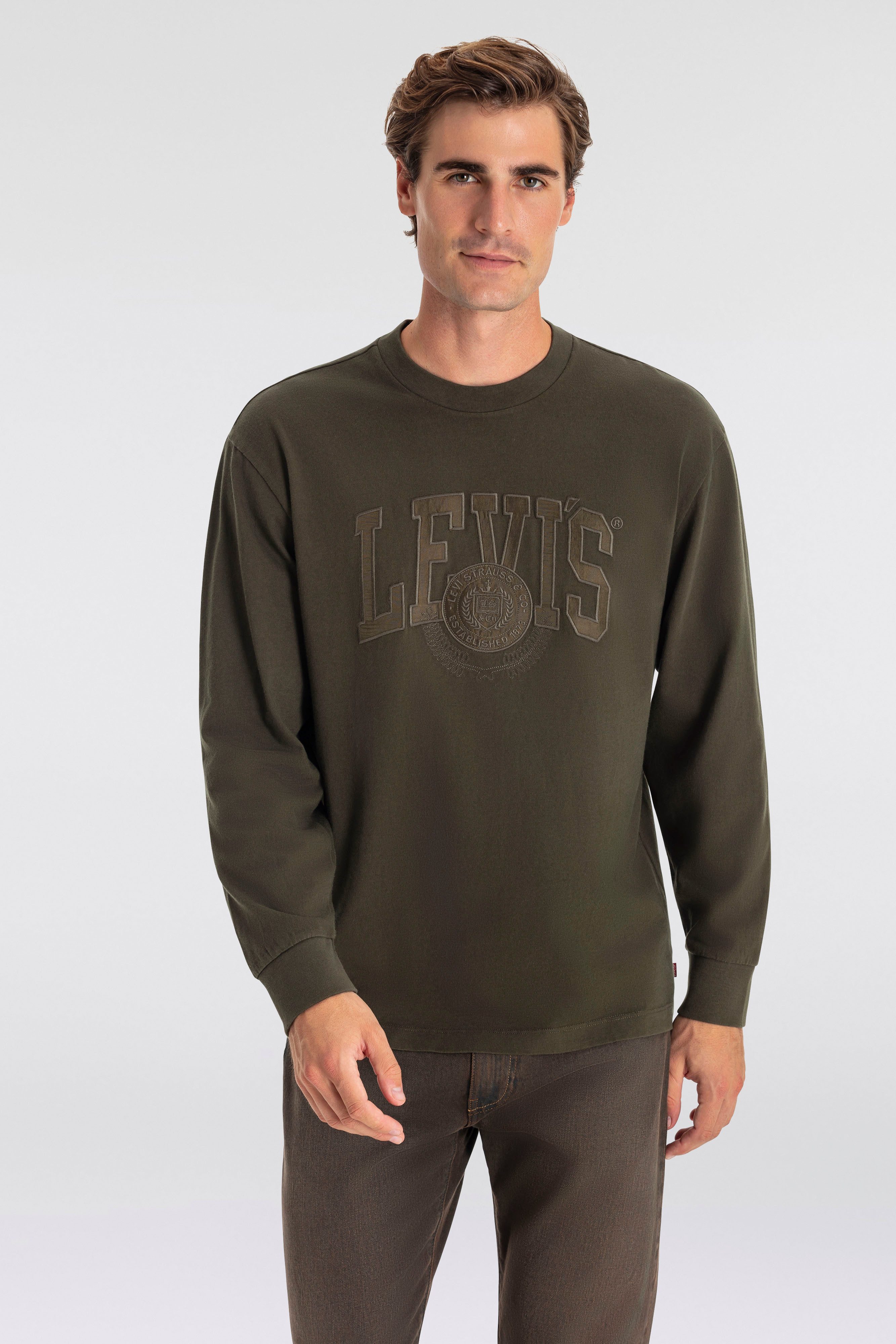 Levi's® Shirt met lange mouwen LS GRAPHIC AUTHENTIC TEE