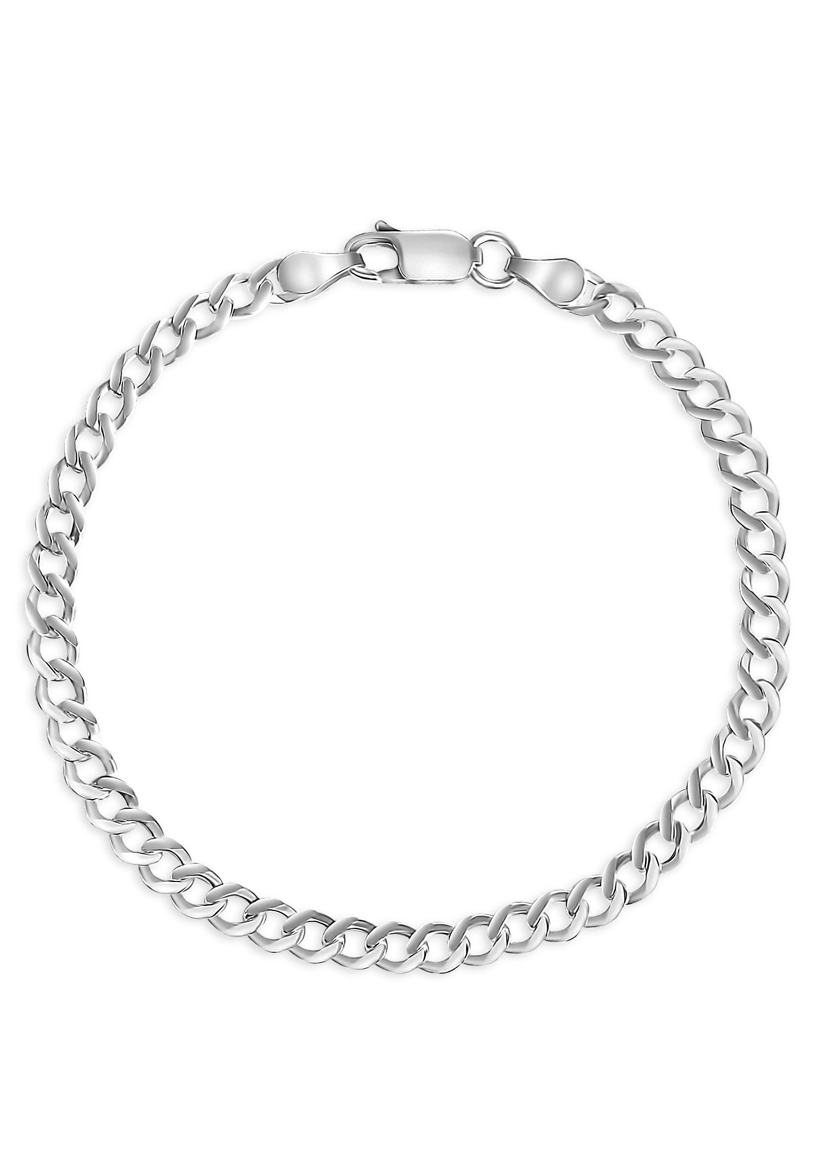 Firetti Armband Sieraad cadeau zilver 925 armband armketting panzerketting unisex armbanden maat 21 zilver