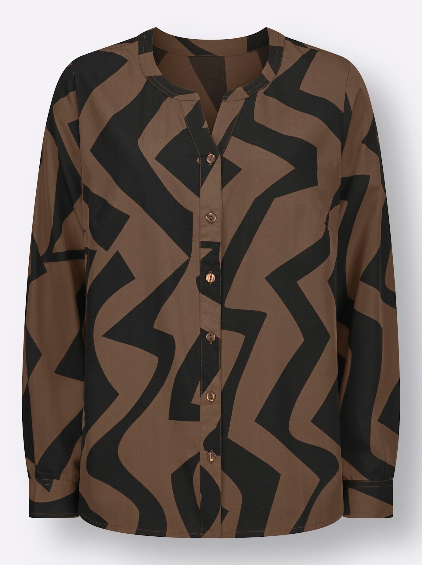 Classic Basics Blouse met lange mouwen