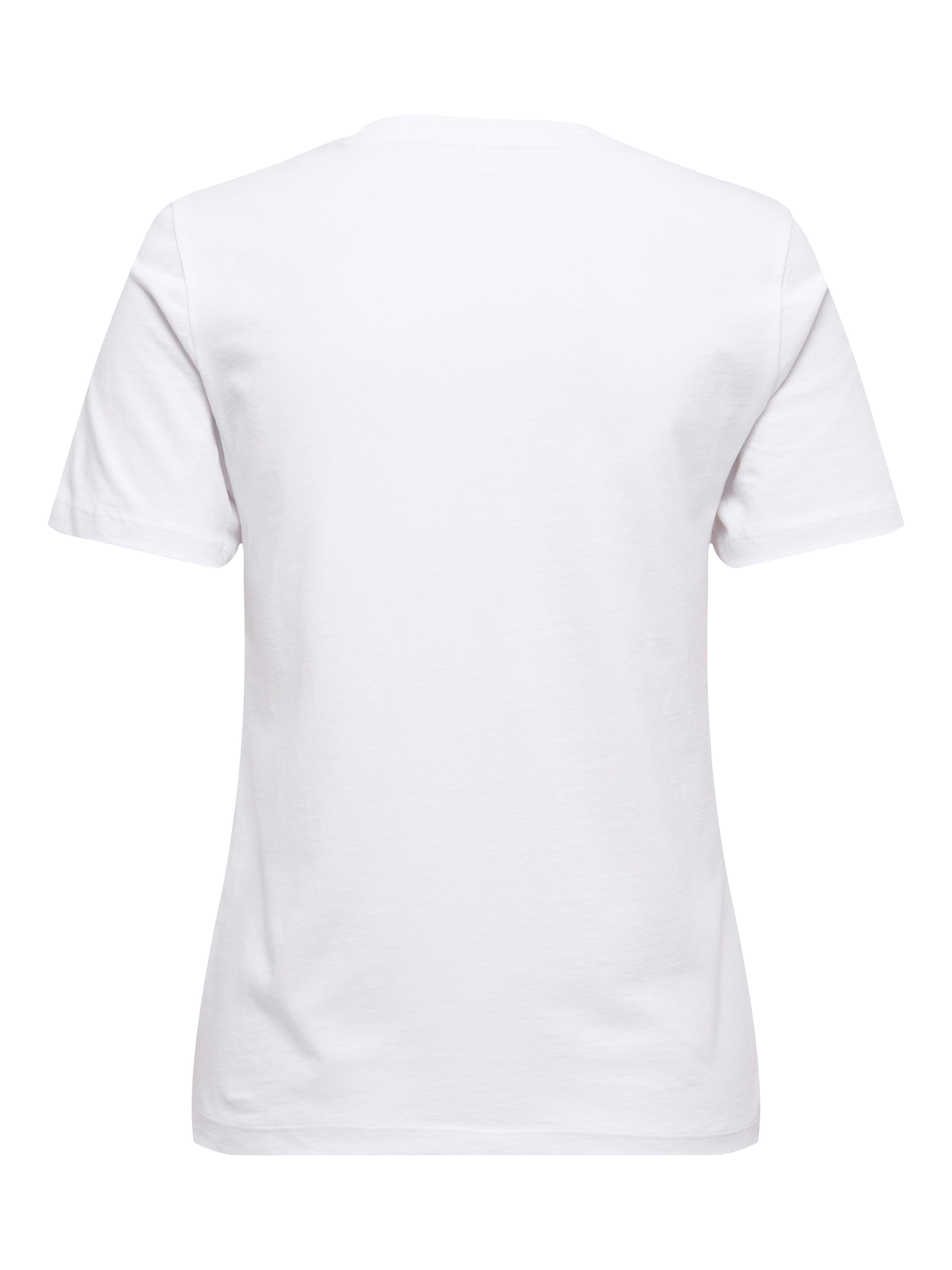 Only Shirt met korte mouwen ONLKETTY LIFE S/S O-NECK TOP JRS NOOS