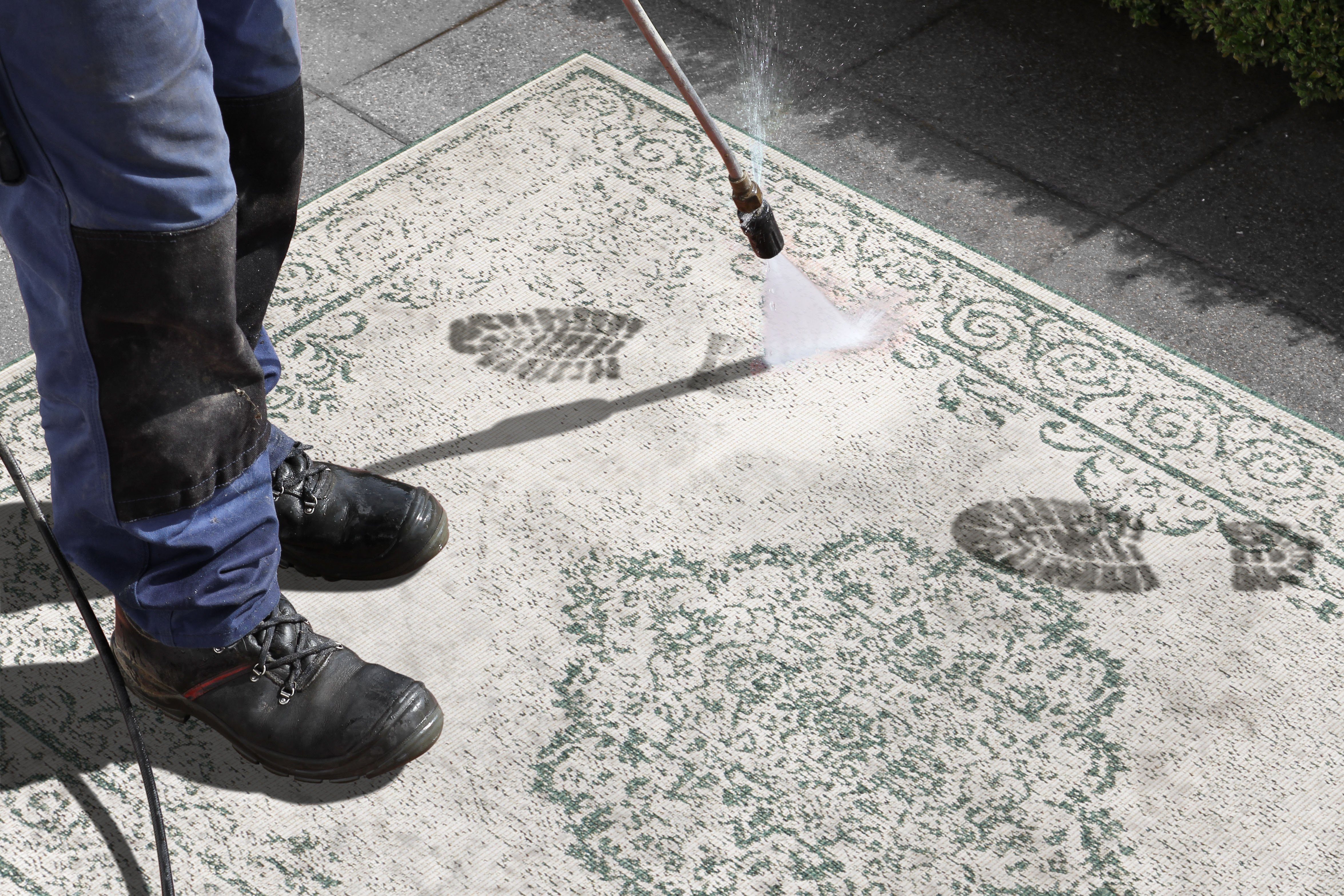 NORTHRUGS Vloerkleed CEBU tweezijdig te gebruiken kleed In- & outdoor, weerbestendig, balkon, woonkamer, waterbestendig, oriëntaals