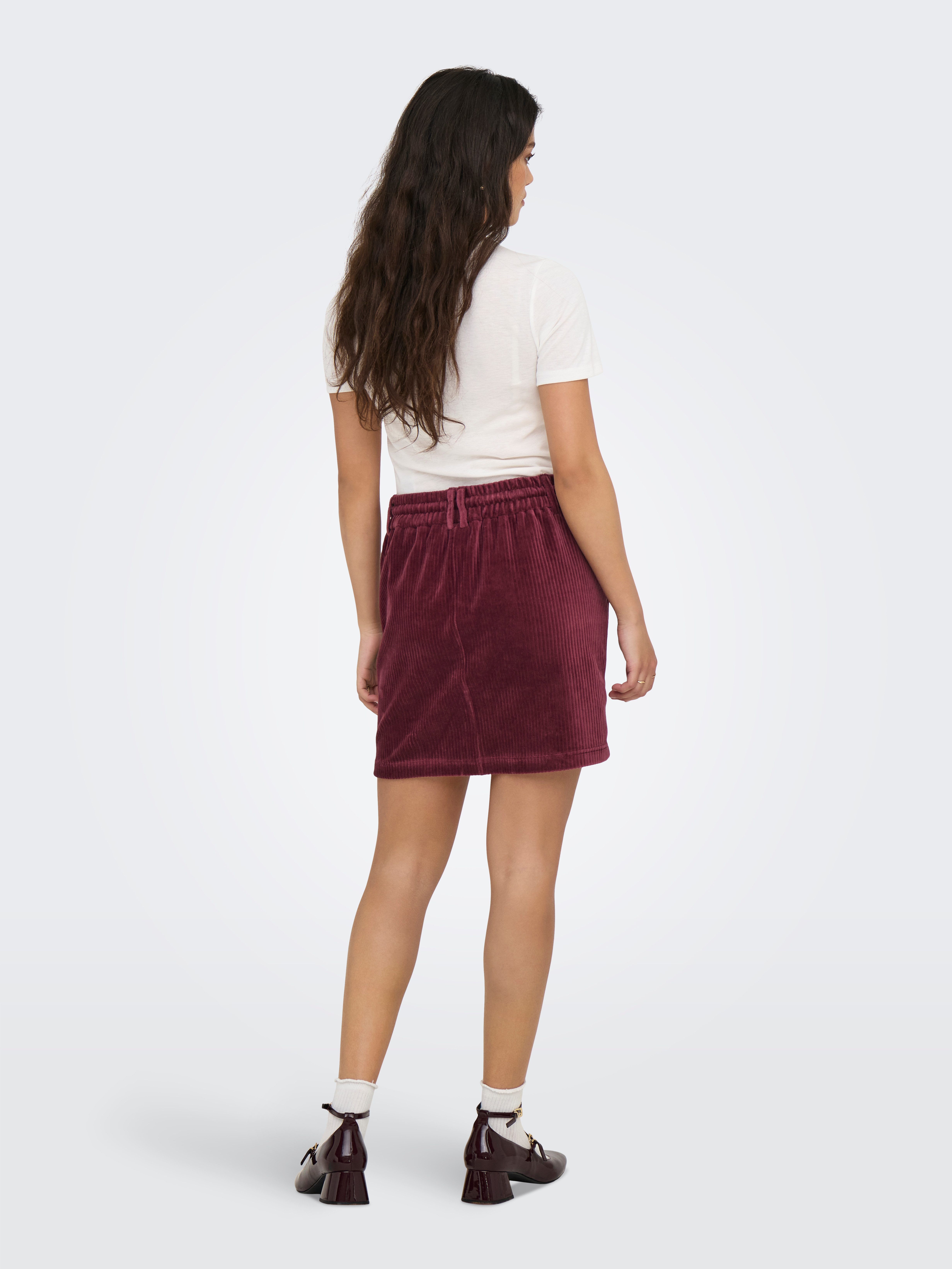 Only Cordrok ONLPOPTRASH CORDEROY SKIRT PNT