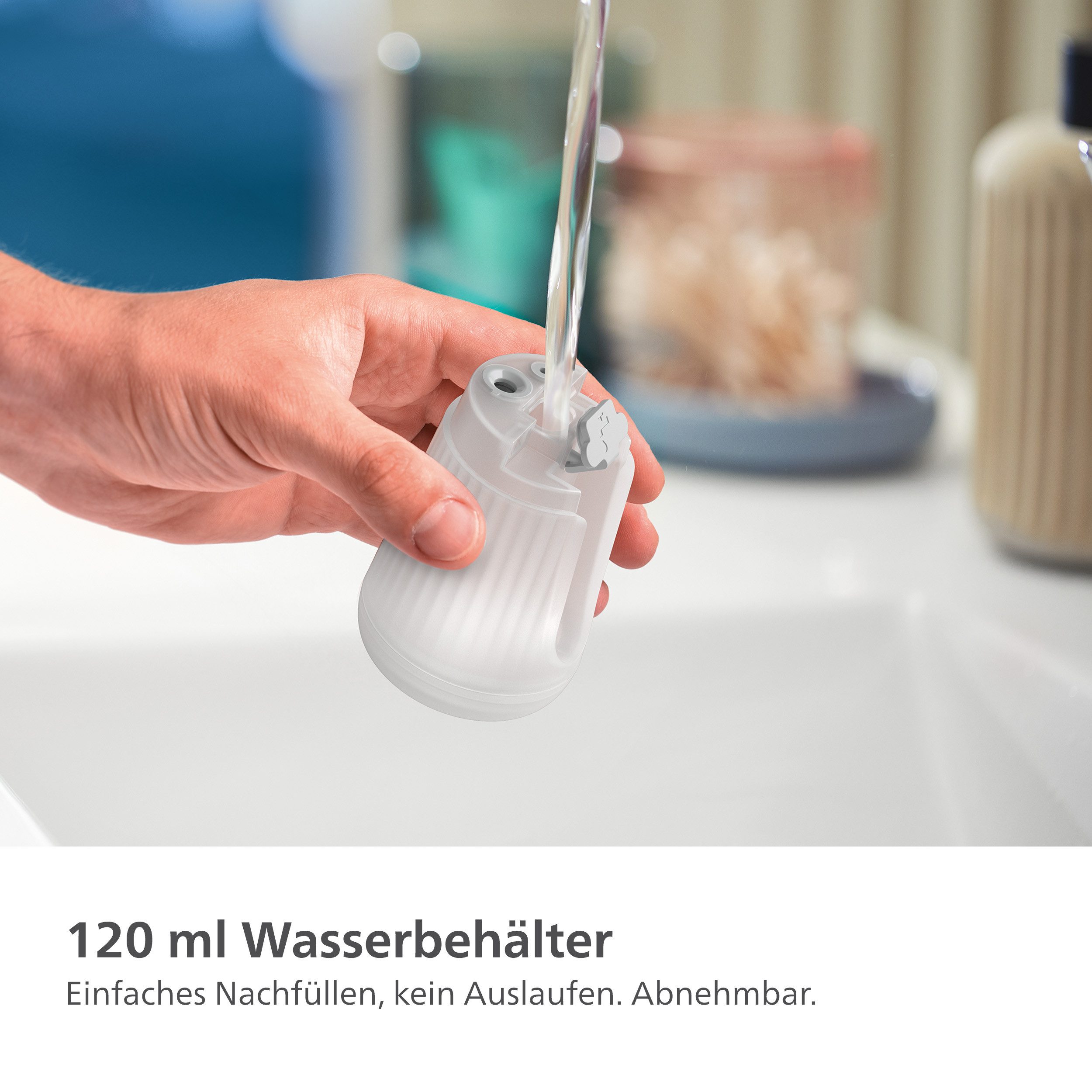 Philips Stoomborstel STH5010/70 "Styler", 120 ml abnehmbarer Wassertank