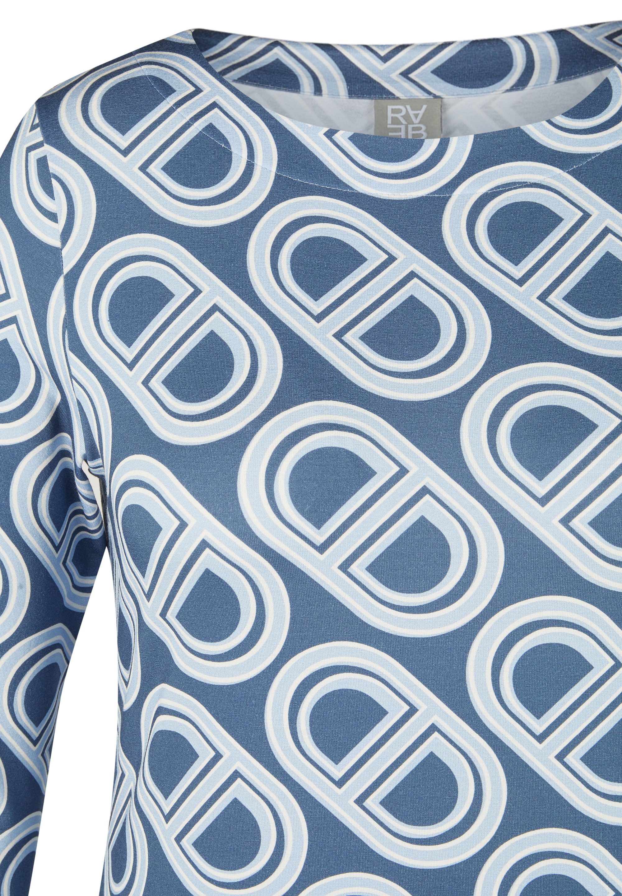 Rabe Shirt met 3/4 mouwen met print all-over