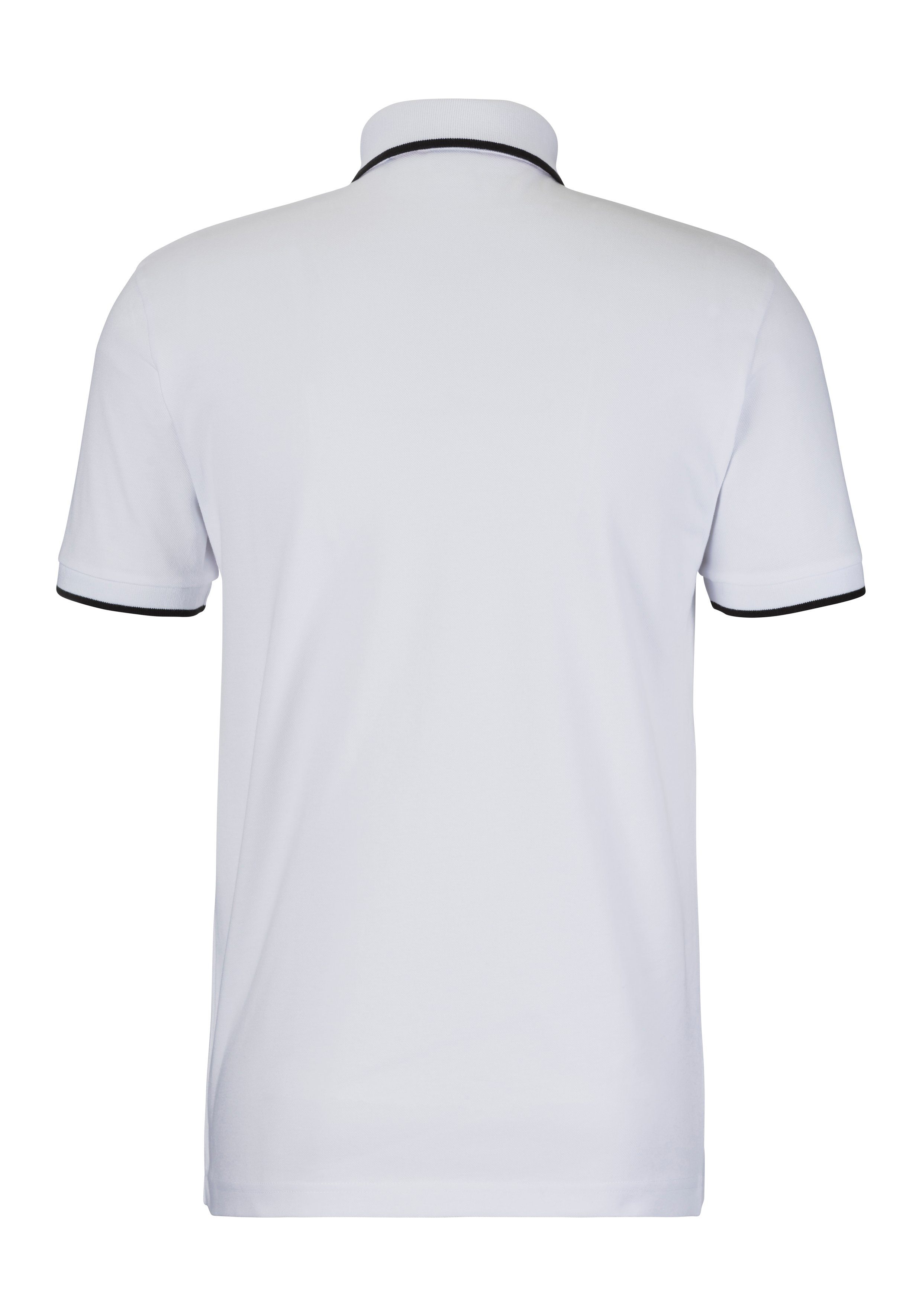 Boss Orange Poloshirt Passertip met boss badge