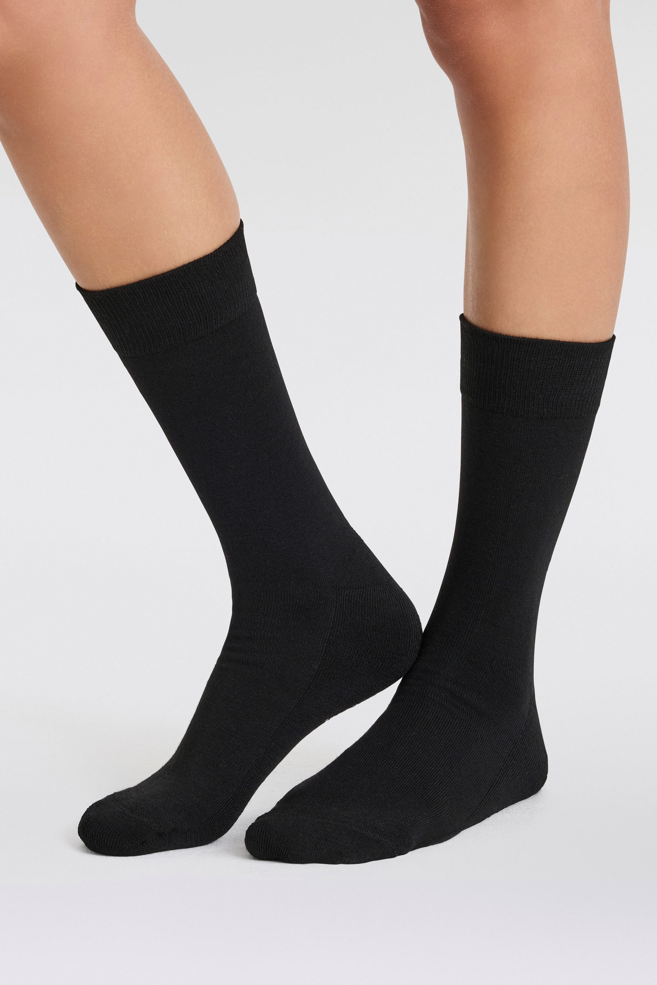 Apollo Basic sokken Unisex met borduursel en zachte merinowol (Set van 3)