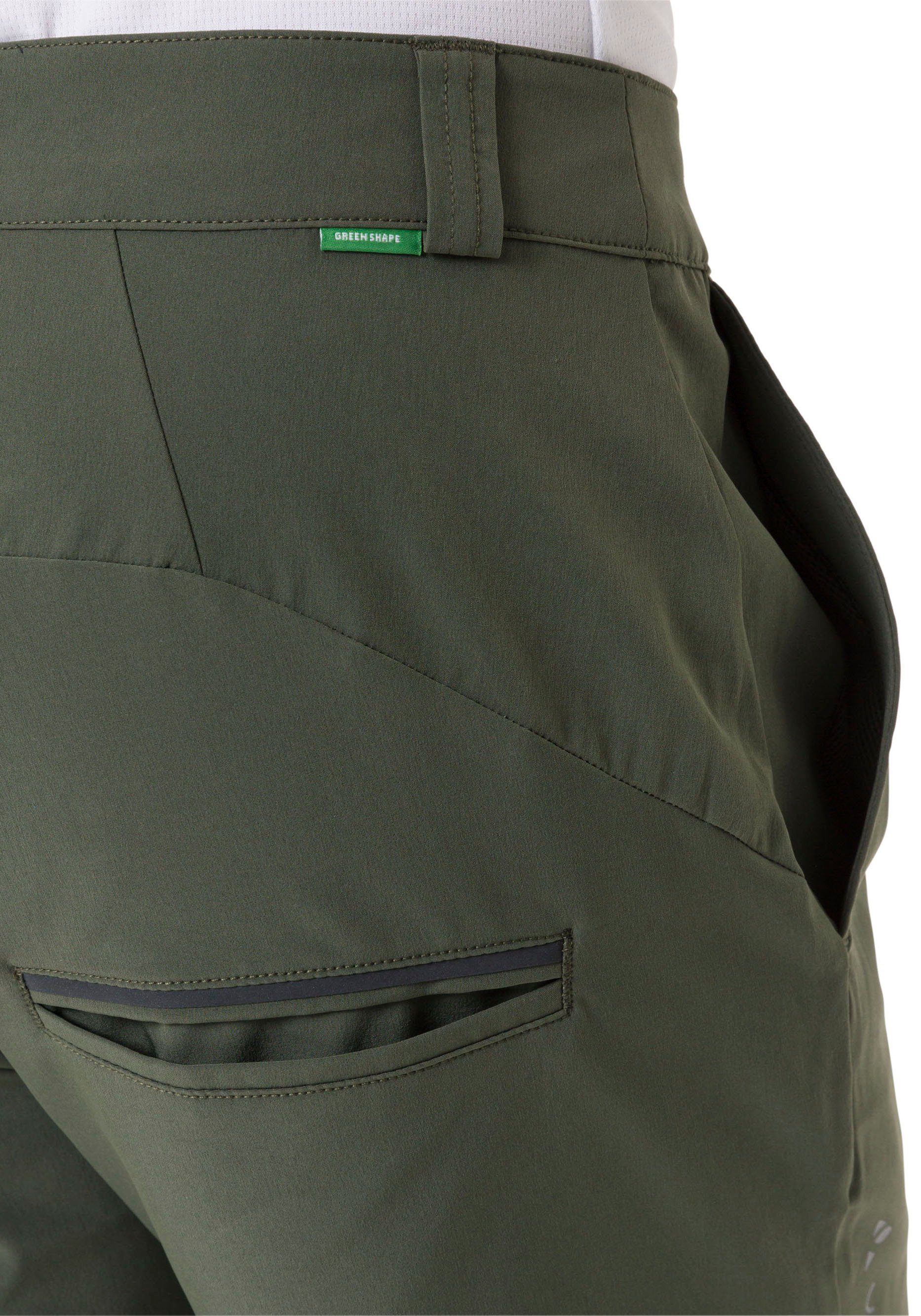 VAUDE Fietsbroek WOMEN'S CYCLIST SHORTS reflecterende elementen