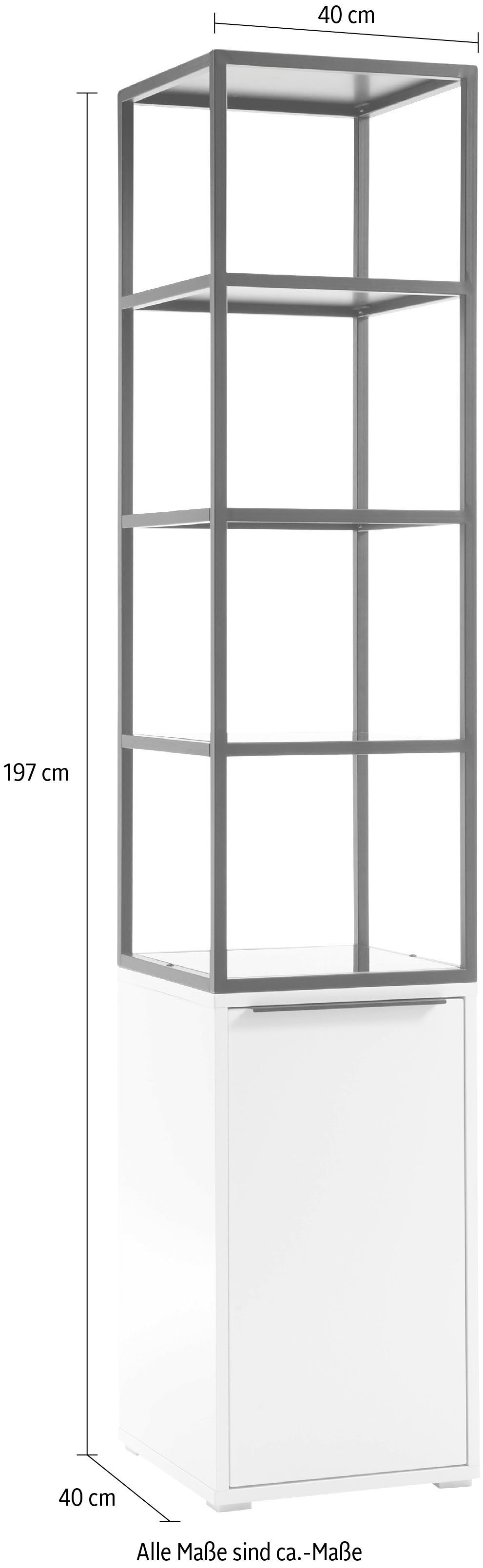 MCA furniture Highboard Lille Breedte ca. 40 cm