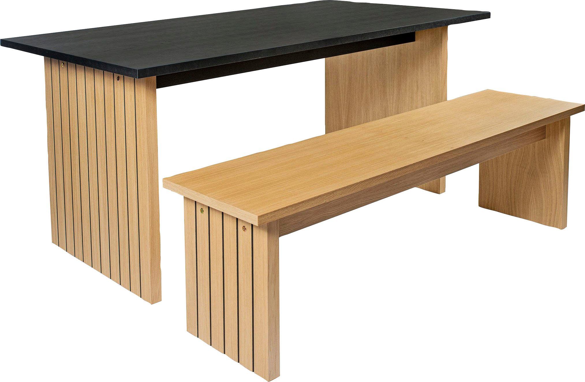 Woodman Eettafel Stripe Houtfineer van eiken