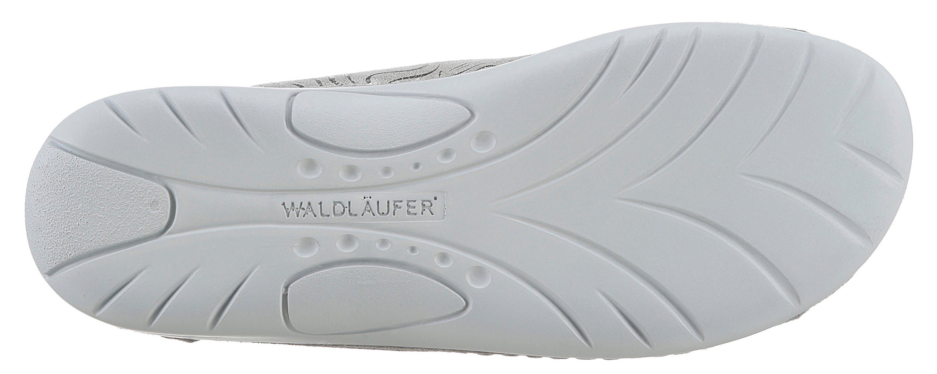 Waldläufer Sandalen GUNNA , zomerschoen, sandaal, sleehak, in metallic-look, g-breedte