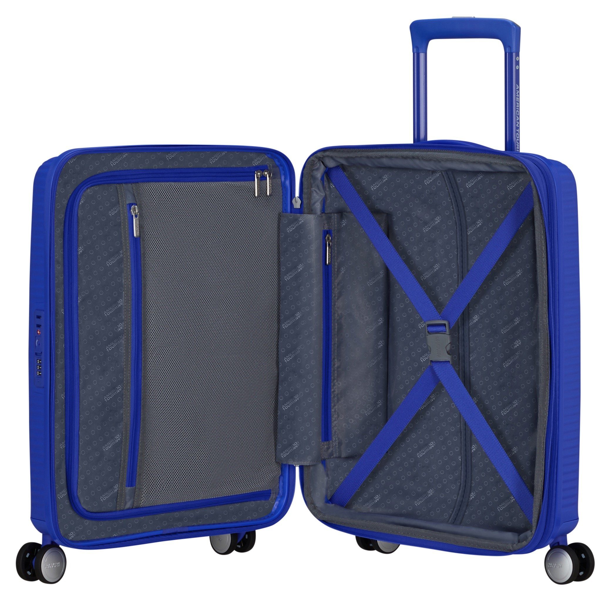 American Tourister Hardshell-trolley SOUNDBOX 77 Reiskoffer trolley incheckbagage TSA-cijferslot volumevergroting