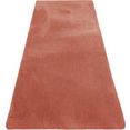 my home hoogpolige loper magong tapijtloper, bijzonder zacht door microvezel oranje