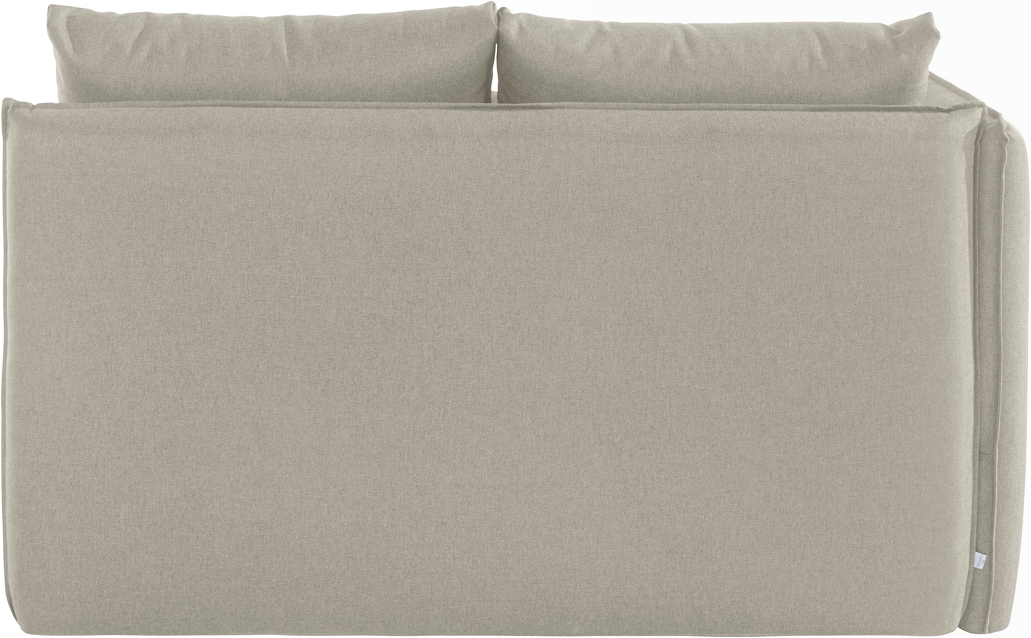 andas Ottomane Nöre Lounge-module - om zelf samen te stellen, breedte 138 cm, diepte 168 cm