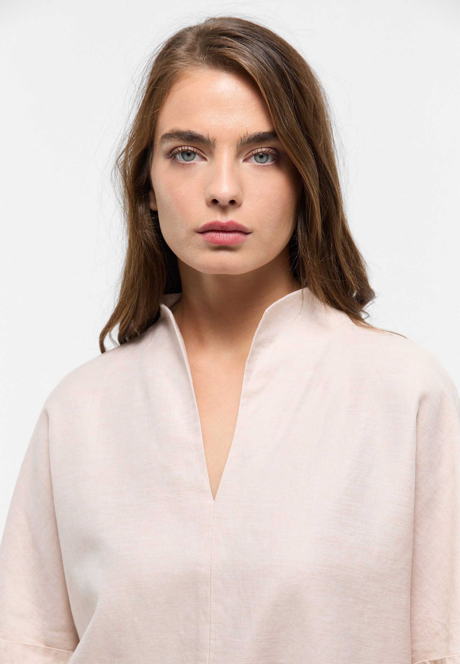 Eterna Lange blouse Oversized fit EASY IRON (gemakkelijk te strijken)