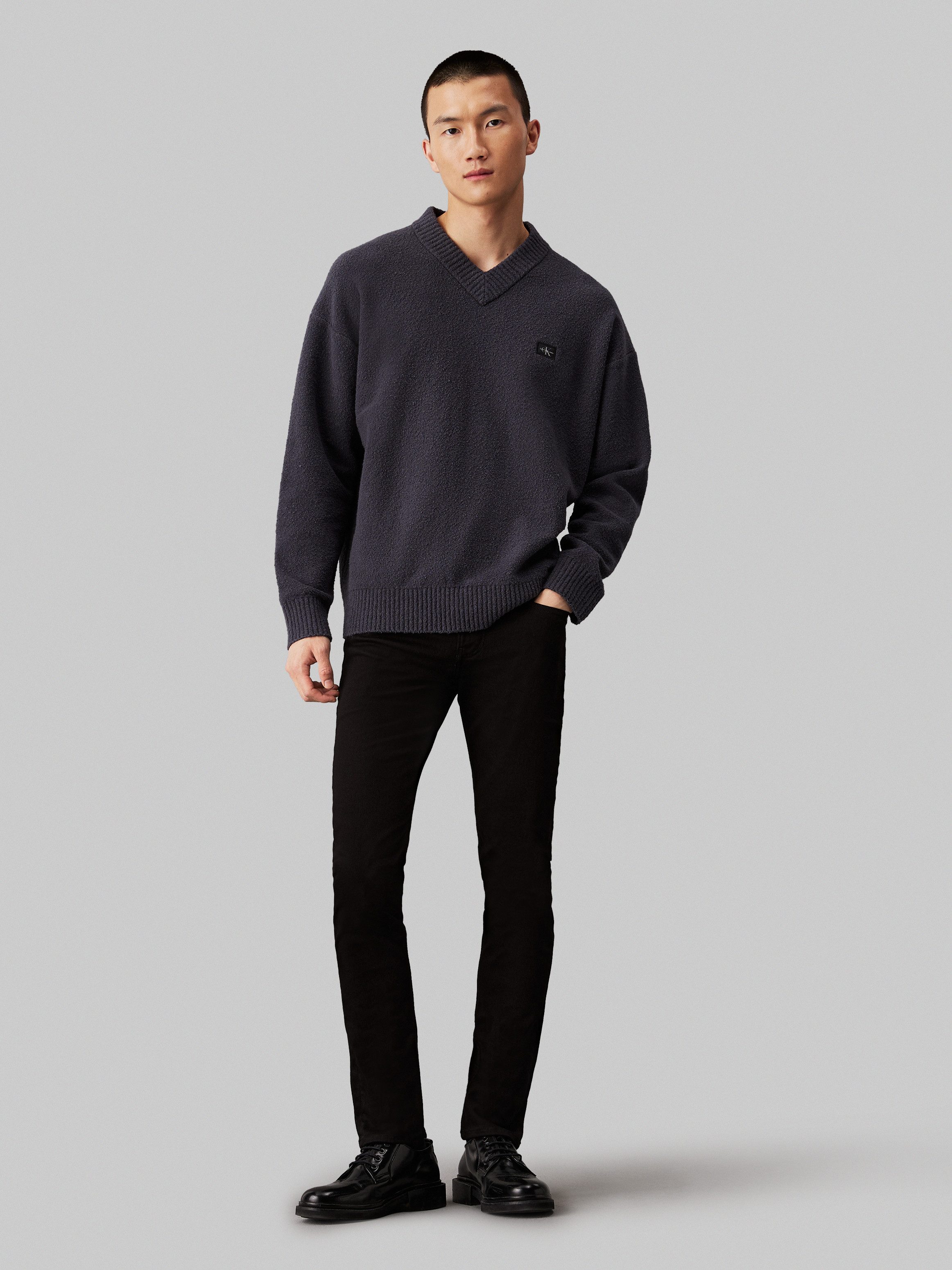 Calvin Klein Skinny fit jeans Skinny in 5-pocketsstijl heren skinny jeans maat 33 zwart