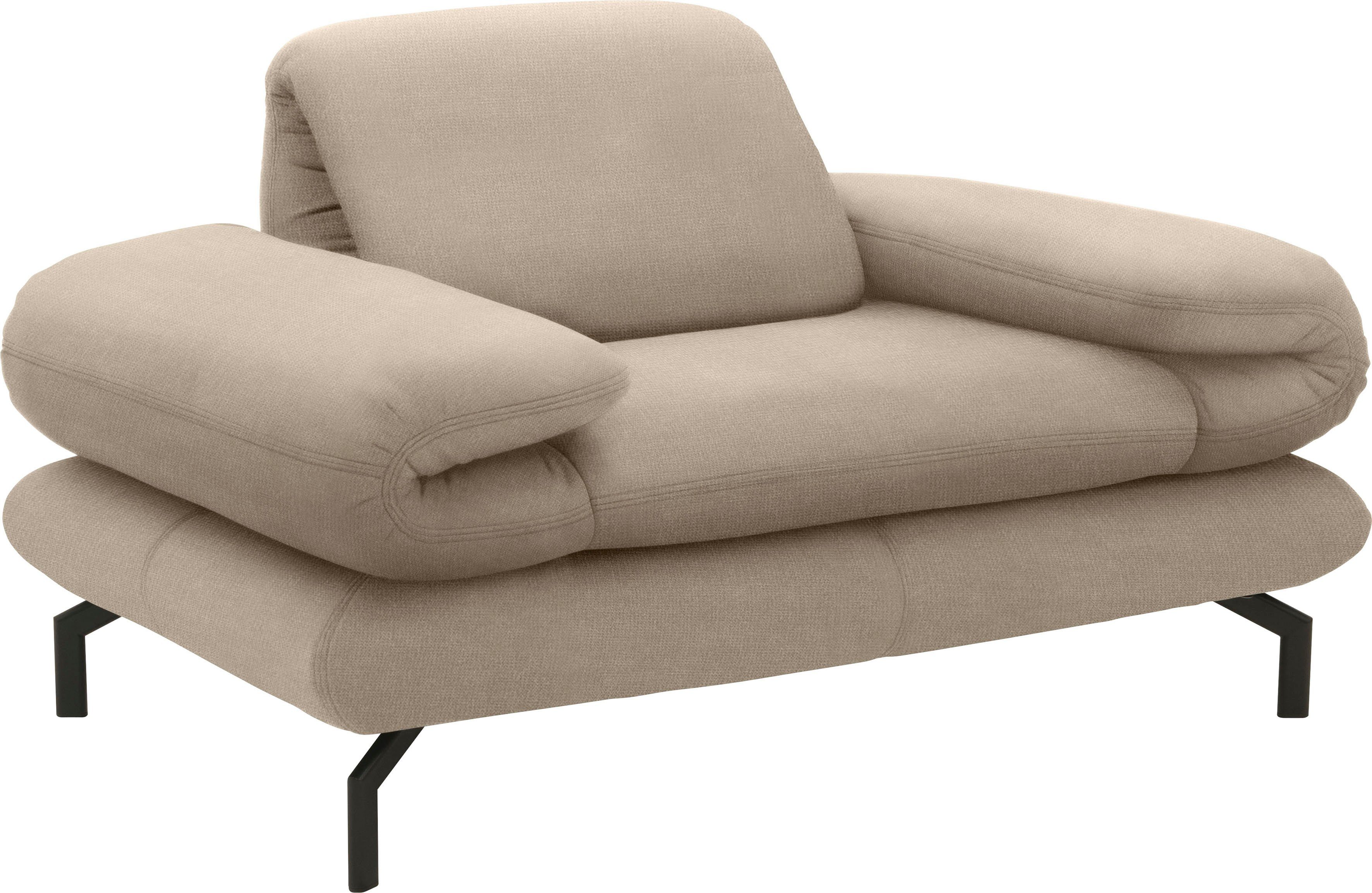 LOOKS BY WOLFGANG JOOP Fauteuil LOOKS XIII Loungestoel Naar keuze met verstelbare armleuning en hoofdeind