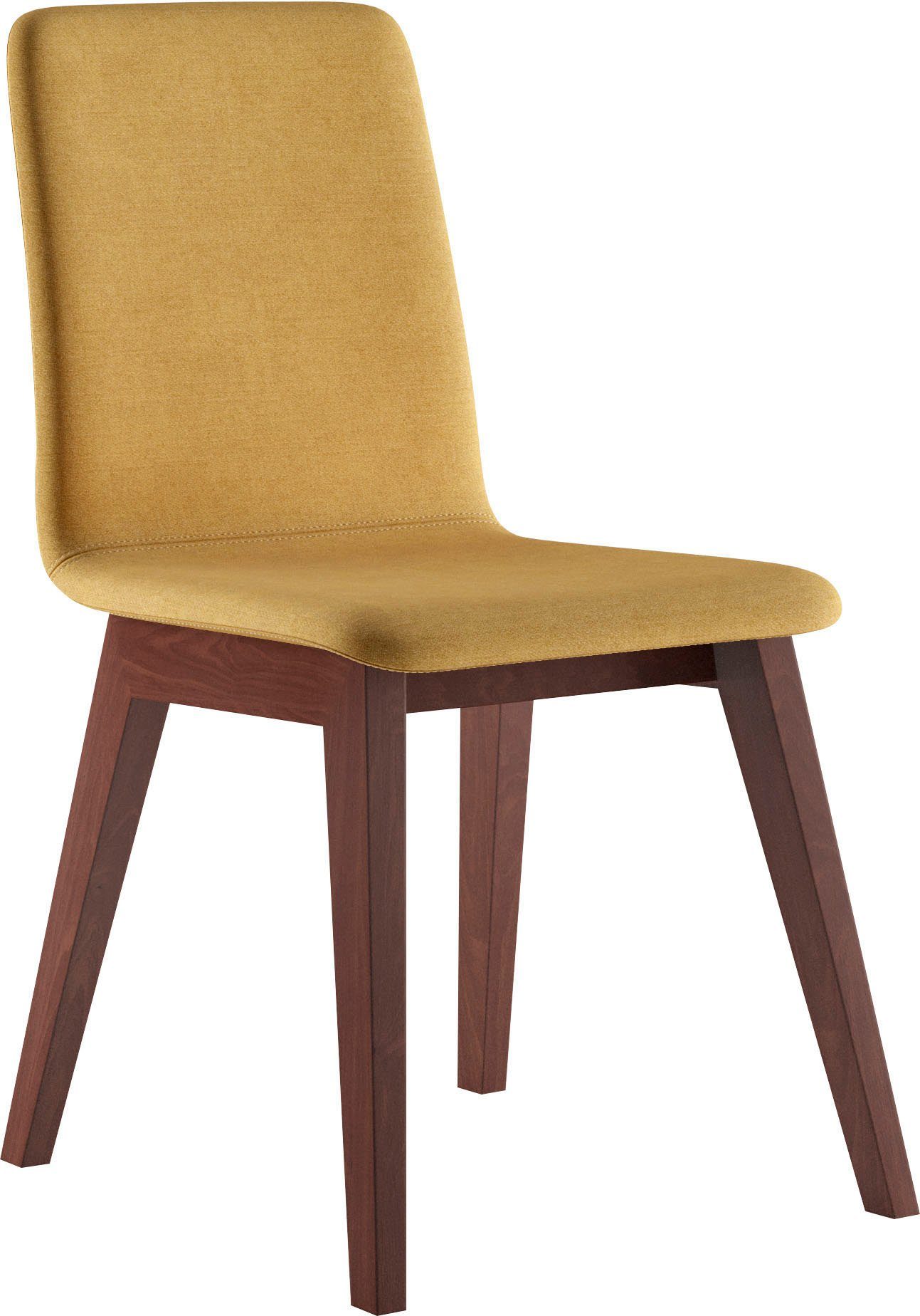 INOSIGN Stoel Sandy met verschillende stoelpootkleuren en kleurvarianten, zithoogte 47 cm (2 stuks)
