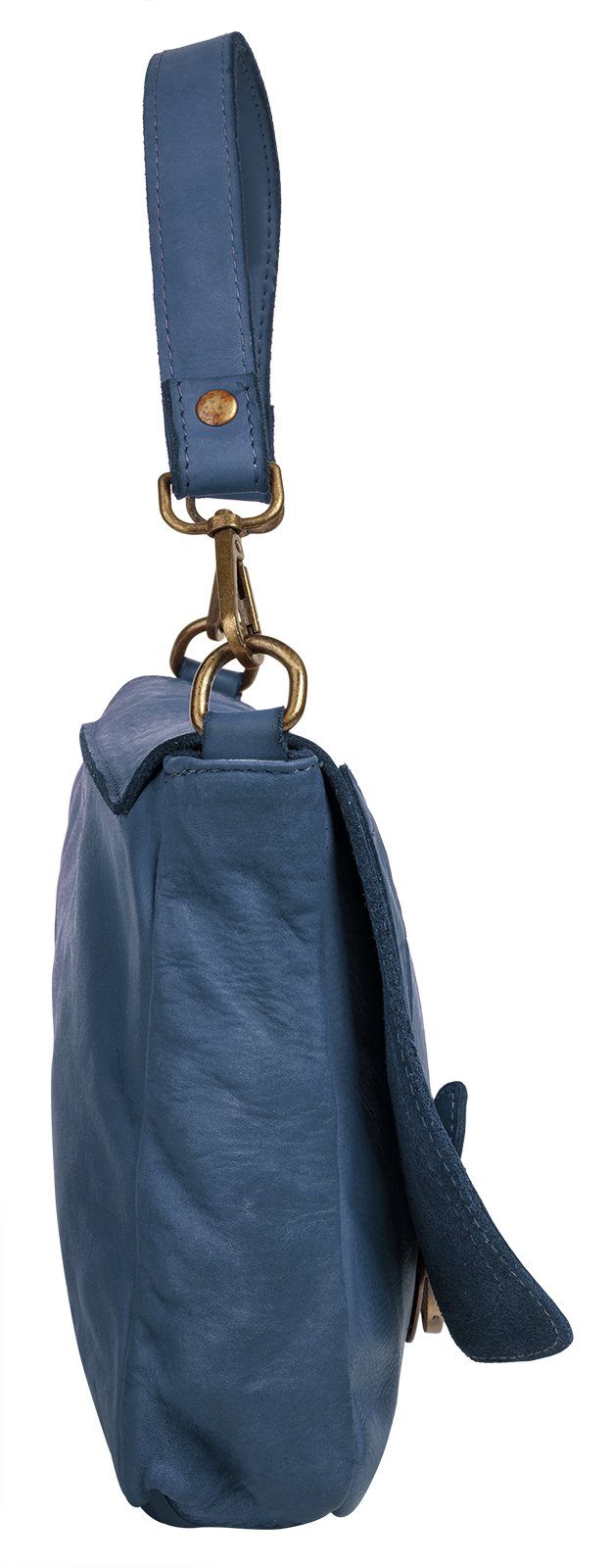 Samantha Look Schoudertas echt leer, made in italy