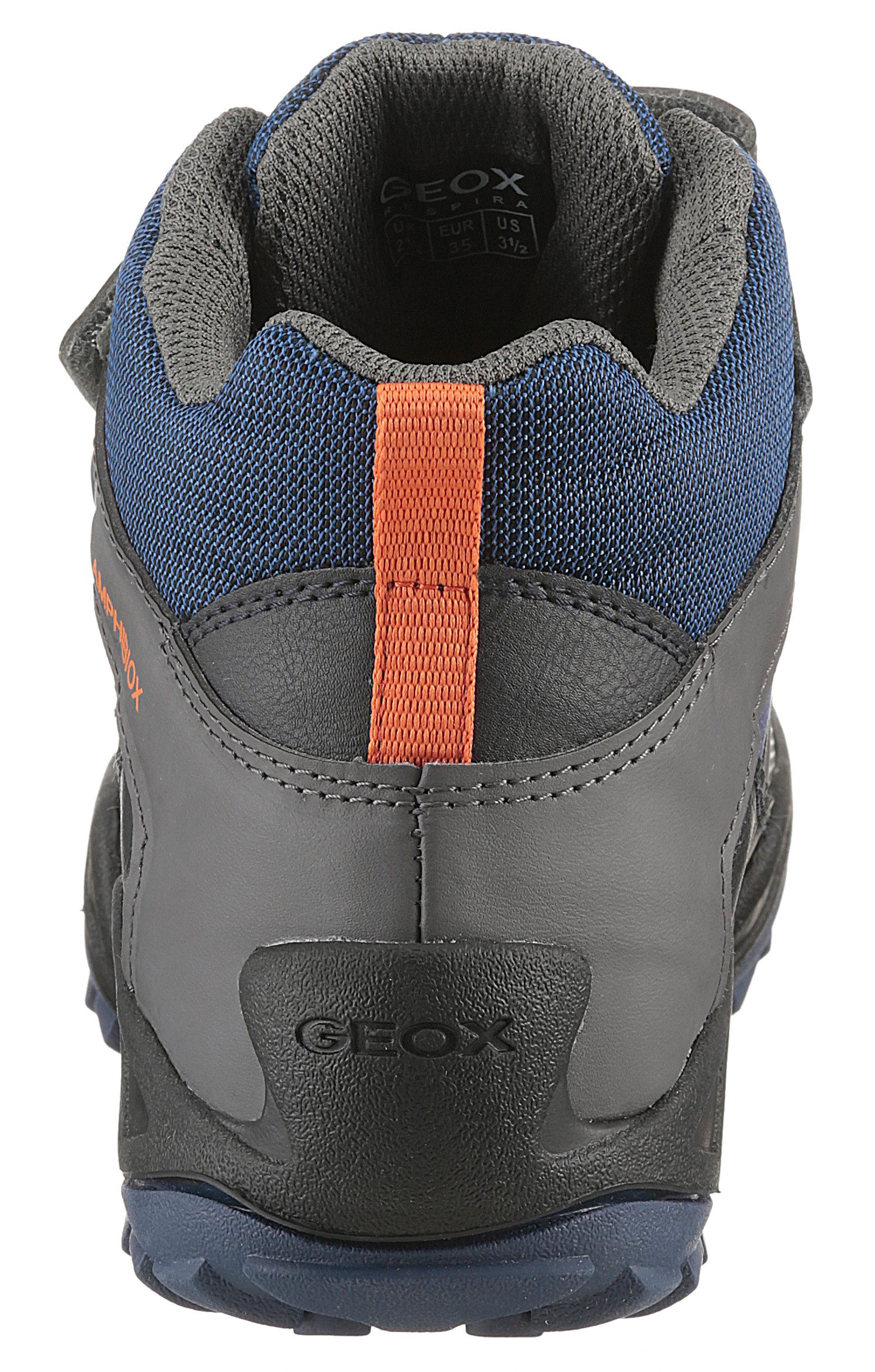Geox Winterlaarzen J NEW SAVAGE BOY B ABX Trekkinglaarzen, winterlaarzen, kinderschoen met warme voering