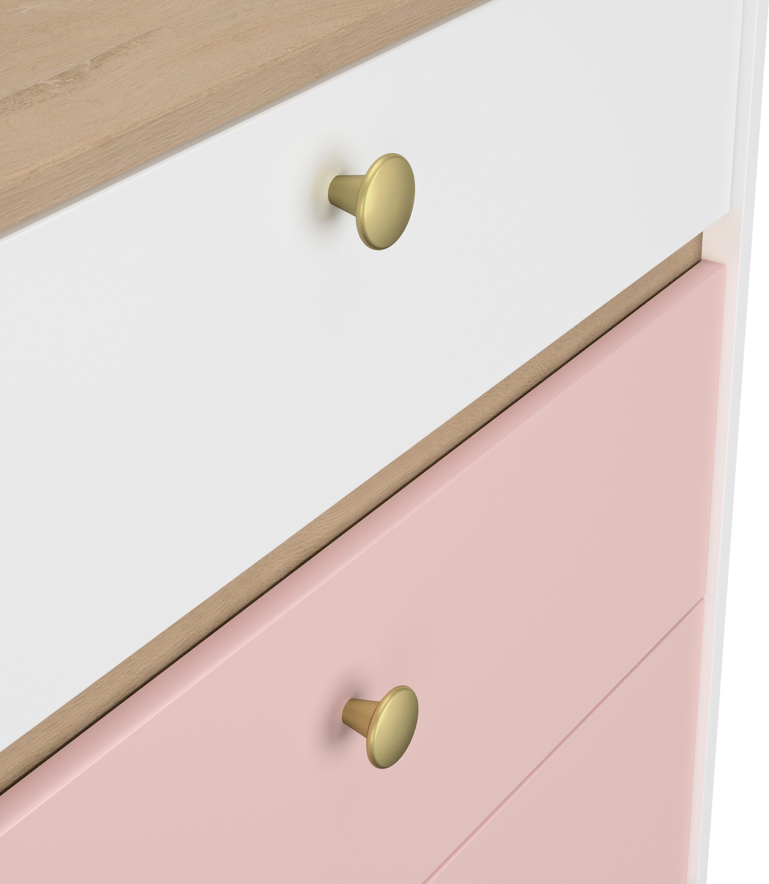 Gami Tienerkamerset Romy Elegant design voor een zachte en vrouwelijke sfeer. (4-delig)