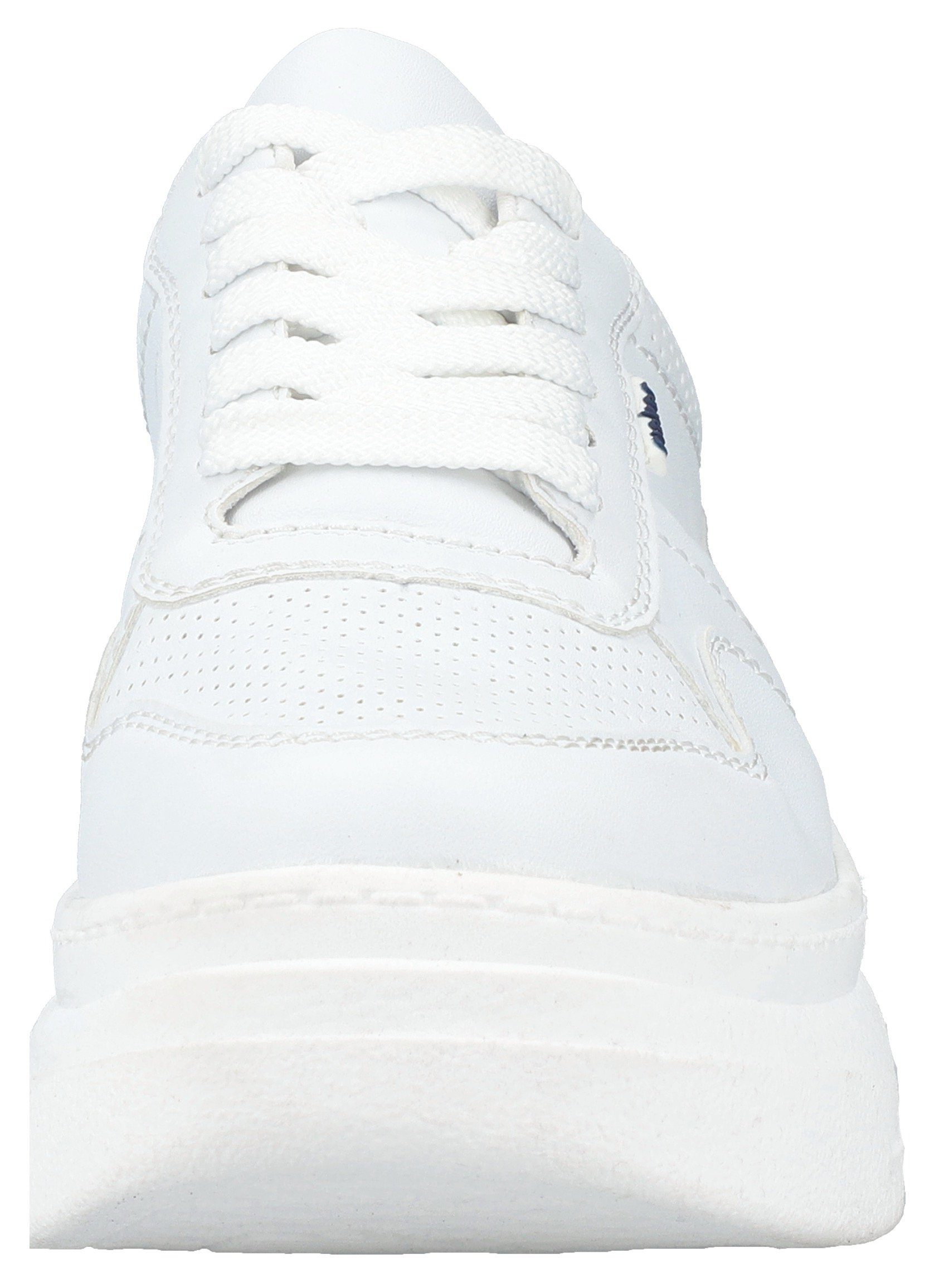 Rieker Plateausneakers met losse inlegzool, vrijetijdsschoen, lage schoen, veterschoen