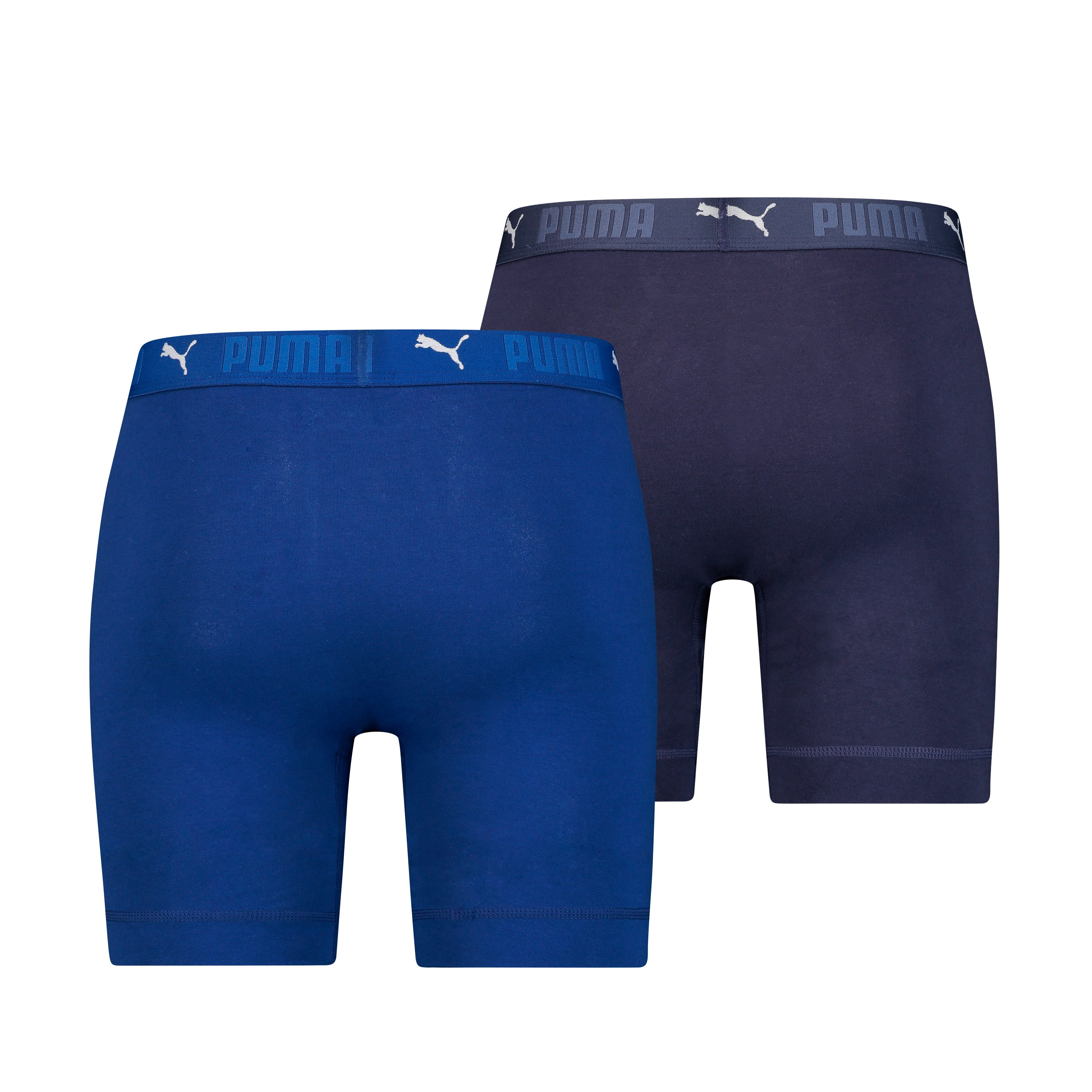 PUMA Boxershort PUMA MEN SPORT COTTON LONG BOXERS 2P (2 stuks, Set van 2)