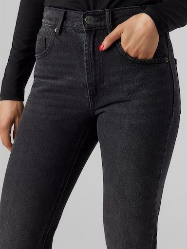 Vero Moda High-waist jeans VMHAILEY HR STRAIGHT DNM JNS LI131 NOOS