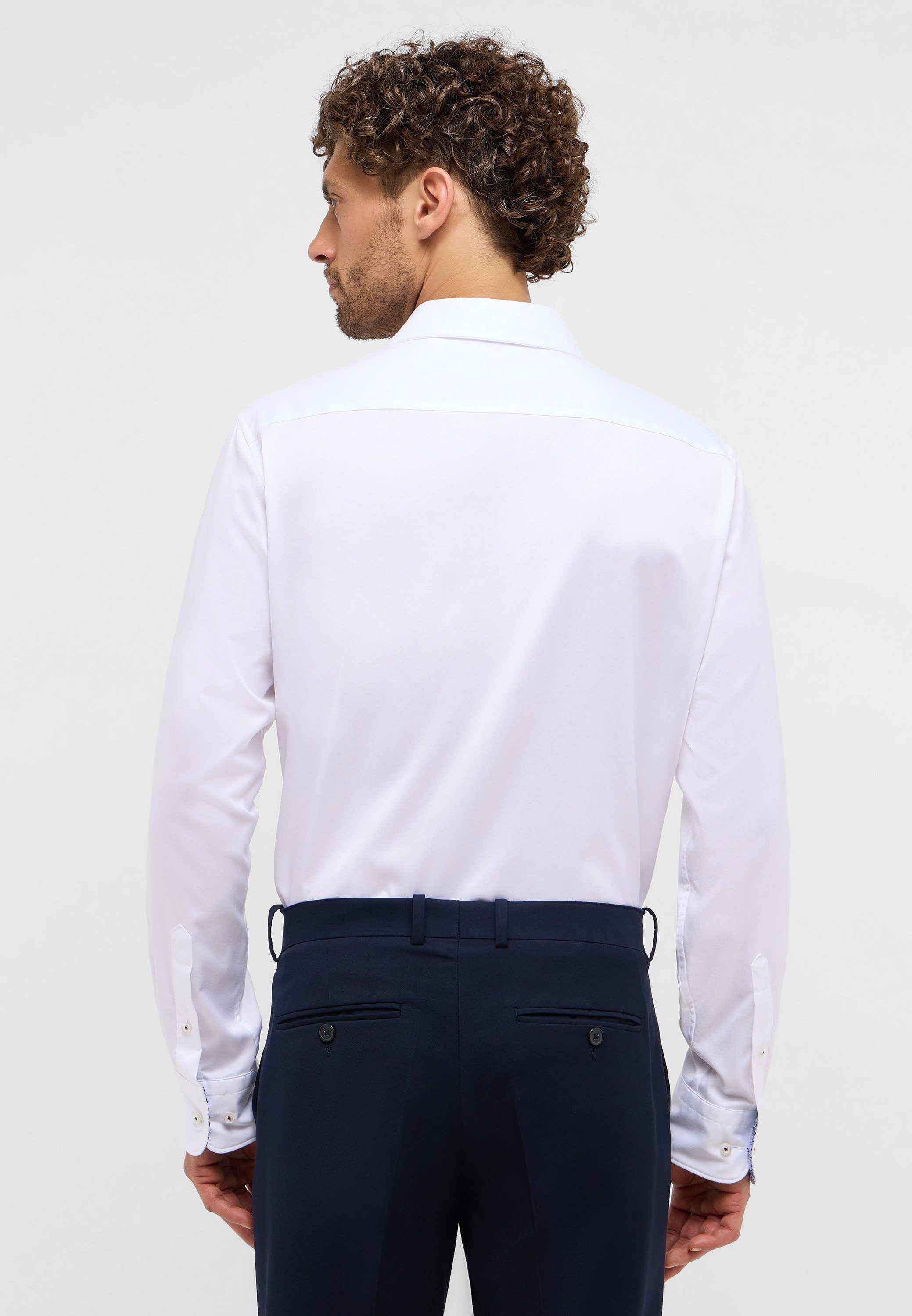 Eterna Overhemd met lange mouwen Slim fit