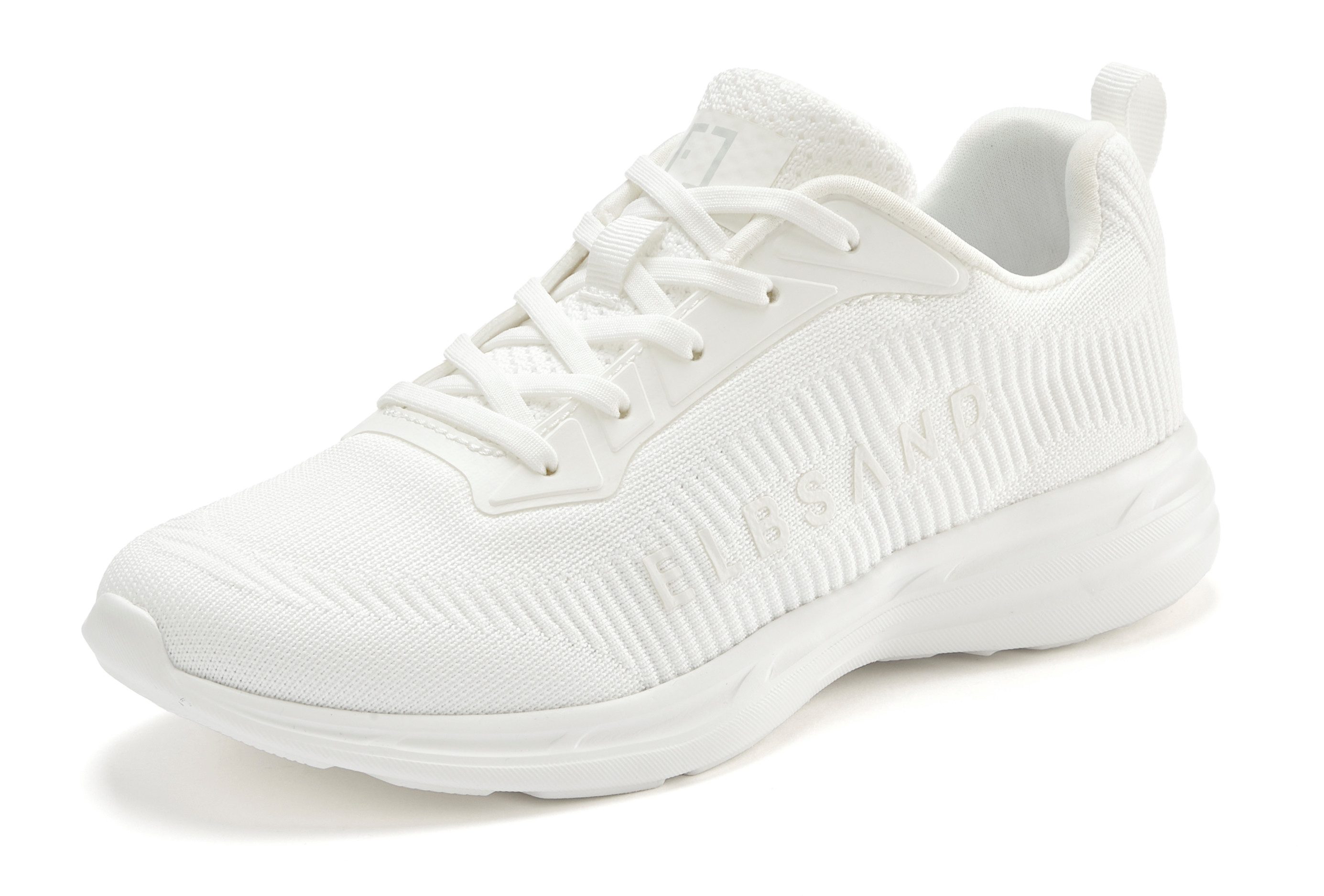 Elbsand Sneakers Vrijetijdsschoen, lage schoen met elastische banden voor snel instappen, unisex vegan