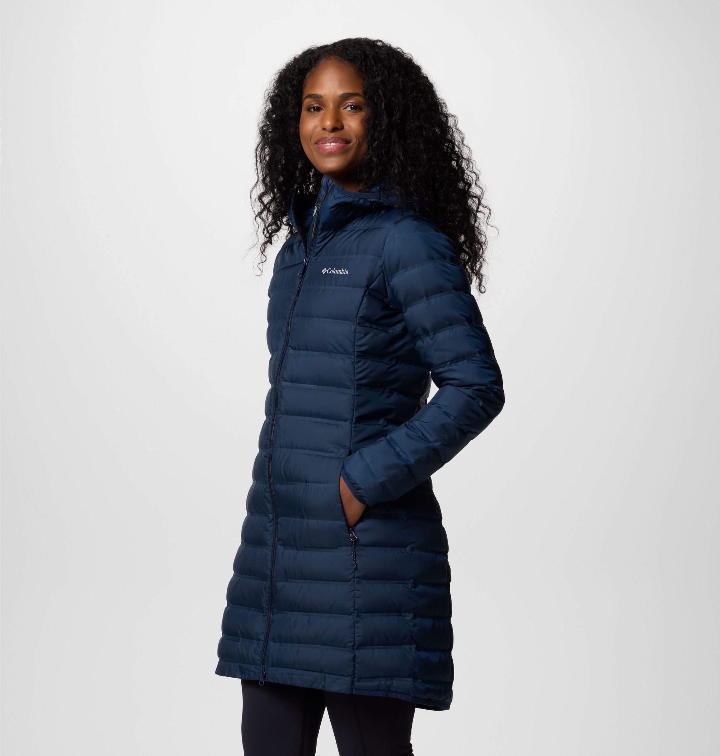 Columbia Donsjas LAKE 22 II DOWN LONG HOODED JACKET (1-delig)