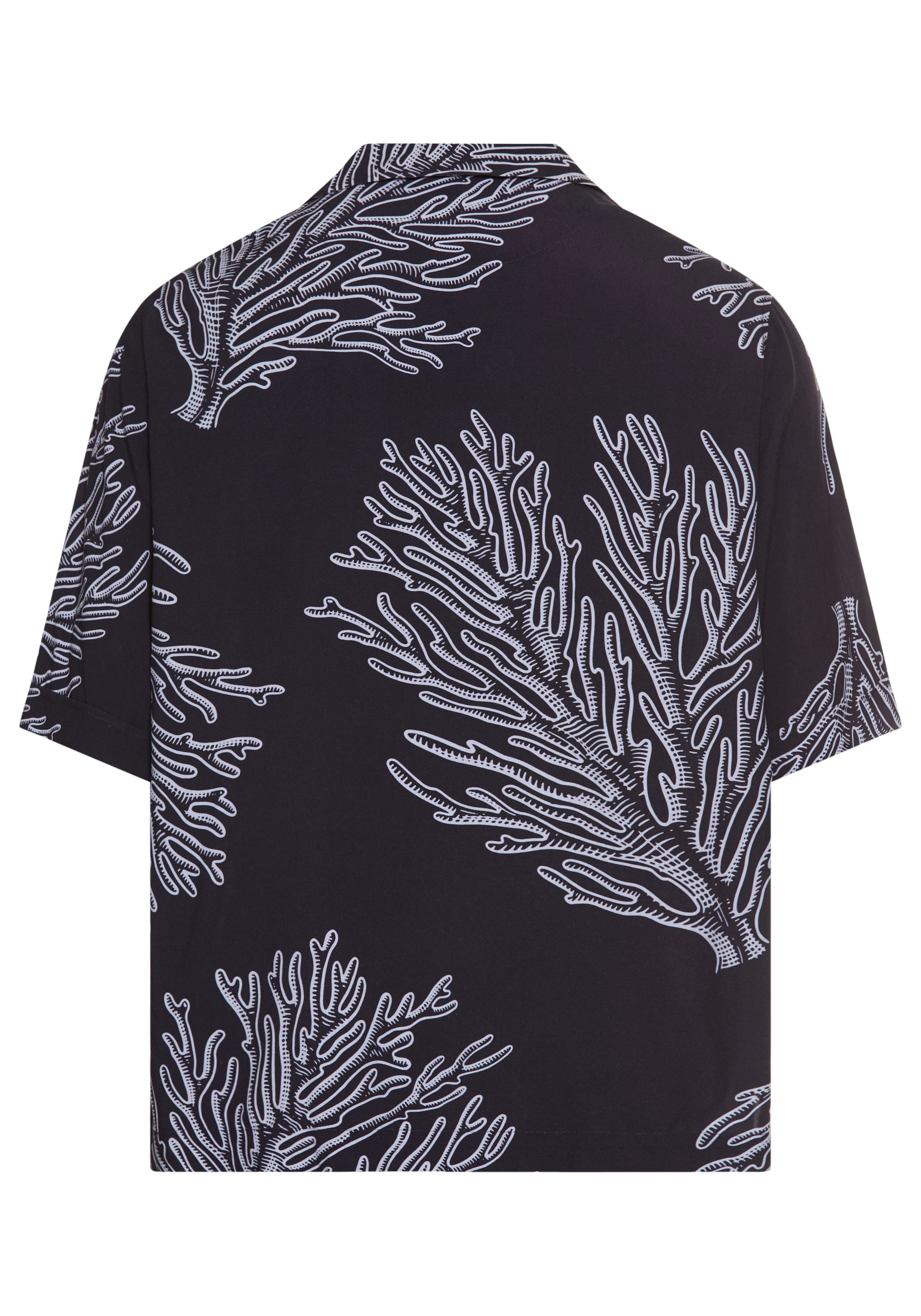 Boss Orange Overhemd met korte mouwen met grote print