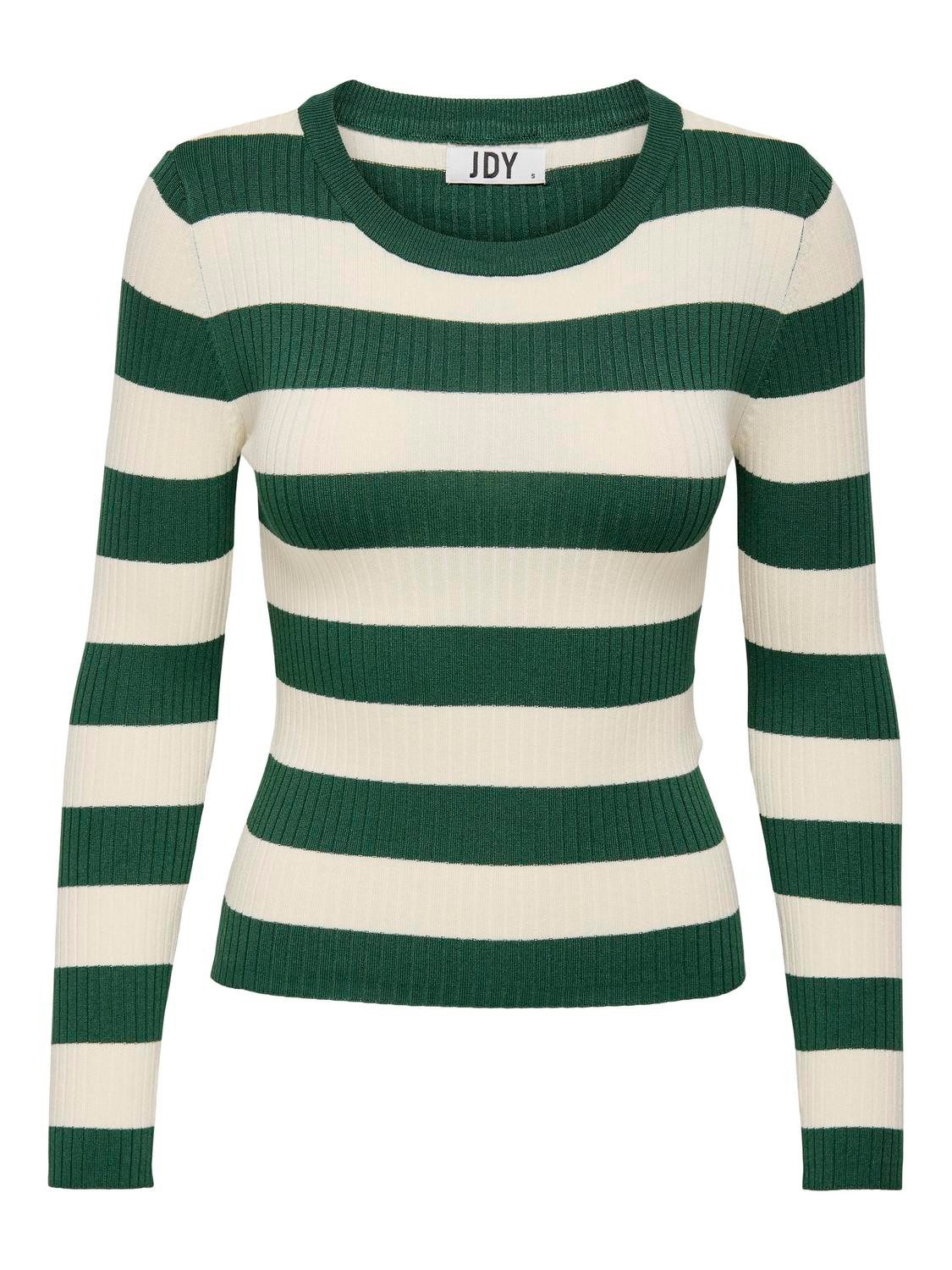 JDY Trui met ronde hals JDYPLUM L/S O-NECK PULLOVER KNT NOOS