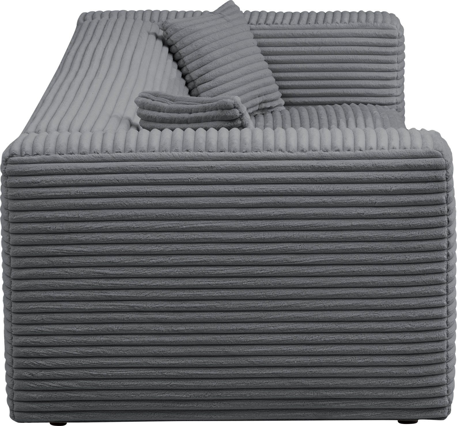 andas 3-zitsbank BAKELS, bank in cord of bouclé stof, sofa in modern ontwerp